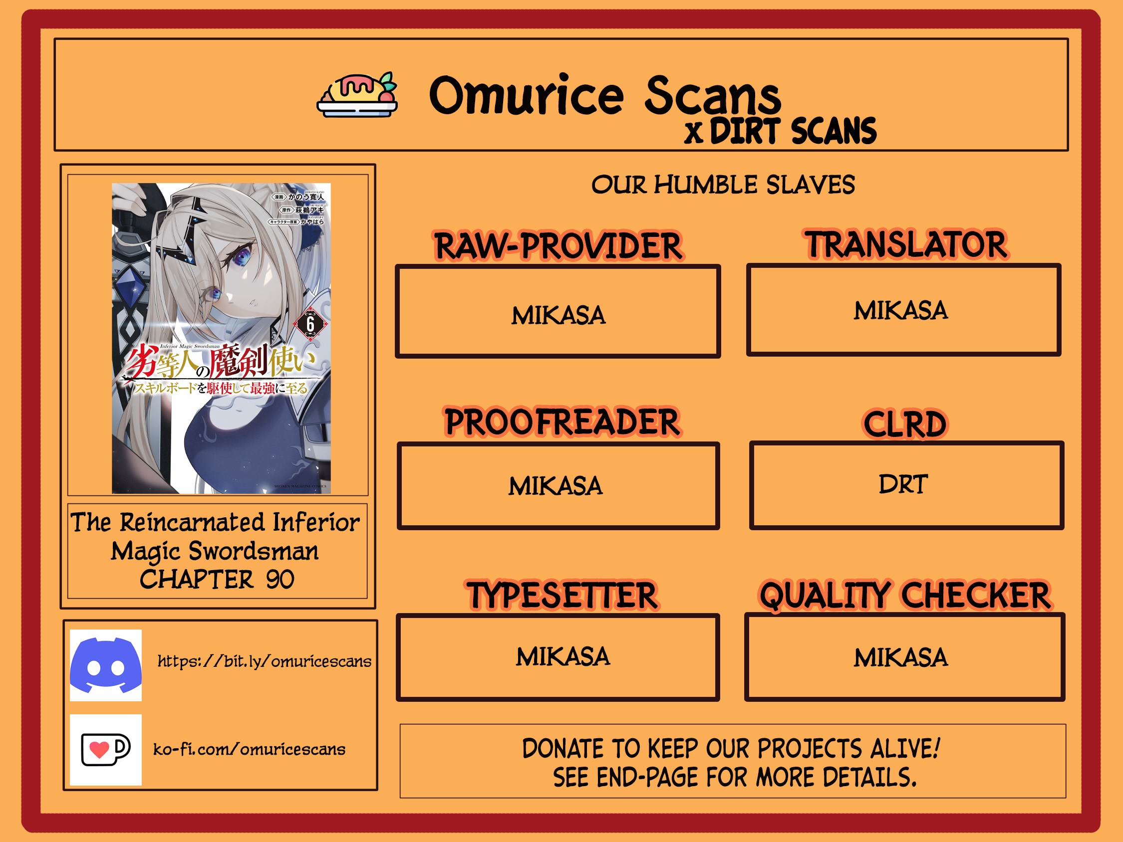 Read The Inferior Magic Swordsman EN Manga Online