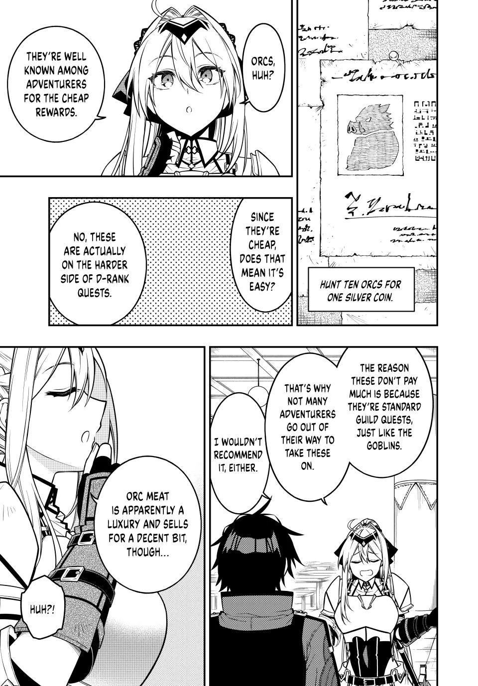 Read The Inferior Magic Swordsman EN Manga Online