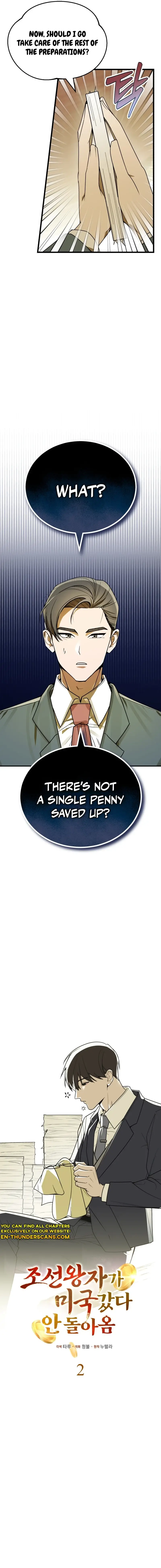 Read The Joseon Prince Who Went to America and Never Returned EN Manga Online