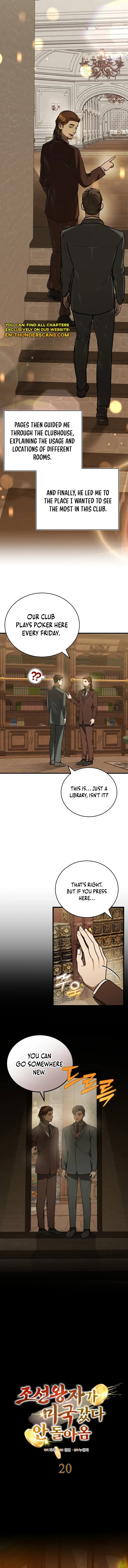 Read The Joseon Prince Who Went to America and Never Returned EN Manga Online