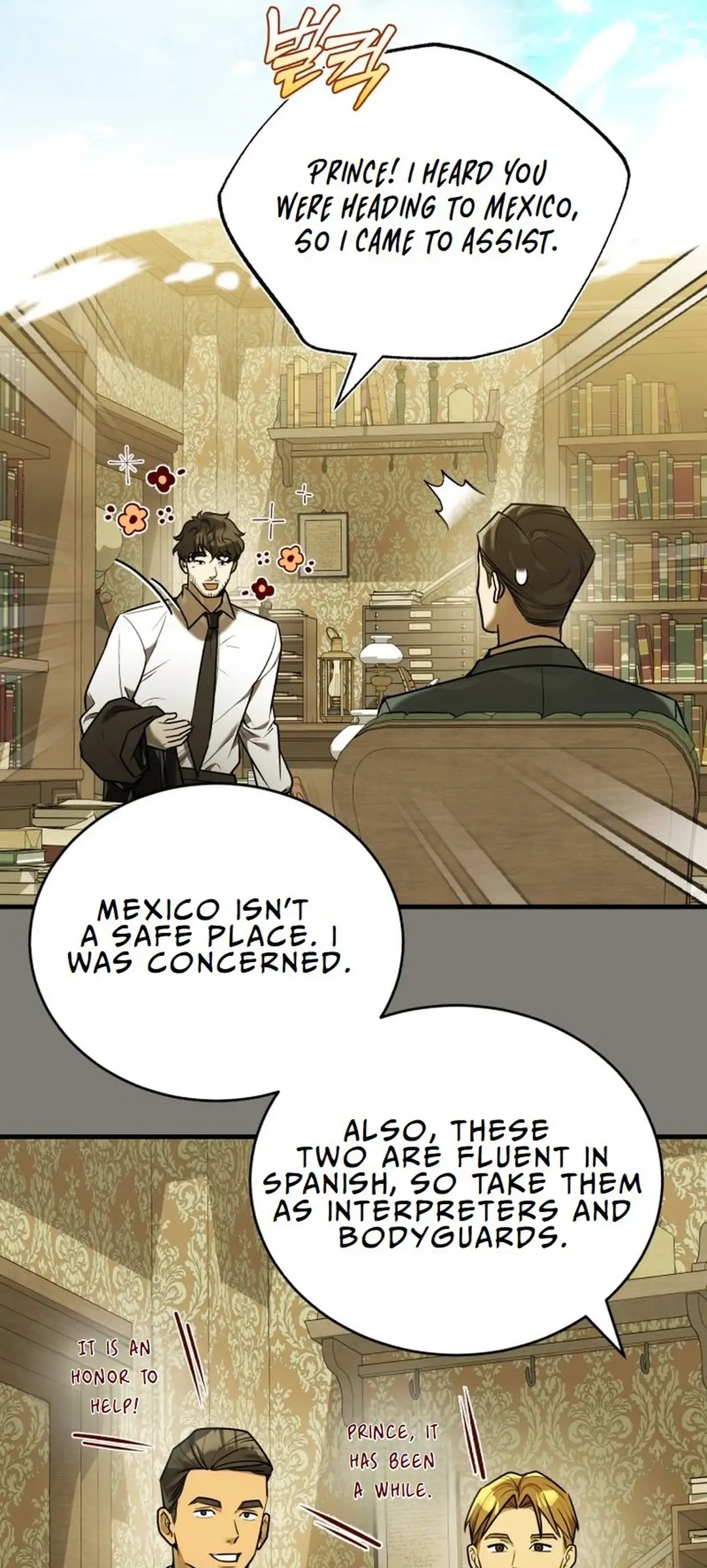 Read The Joseon Prince Who Went to America and Never Returned EN Manga Online