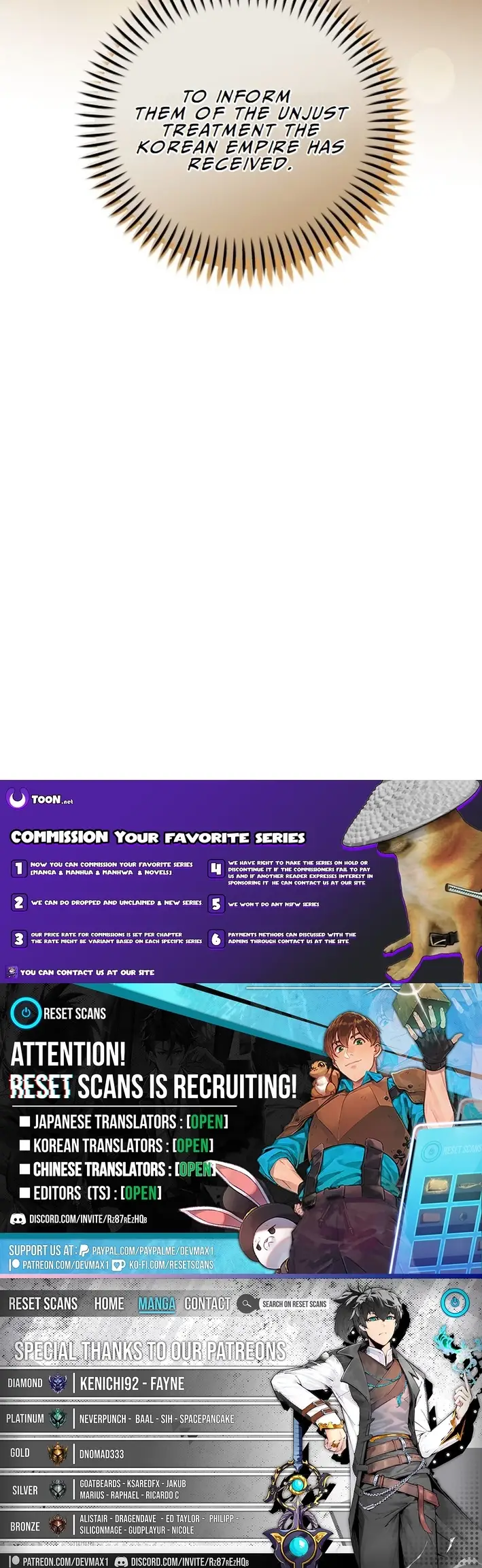 Read The Joseon Prince Who Went to America and Never Returned EN Manga Online