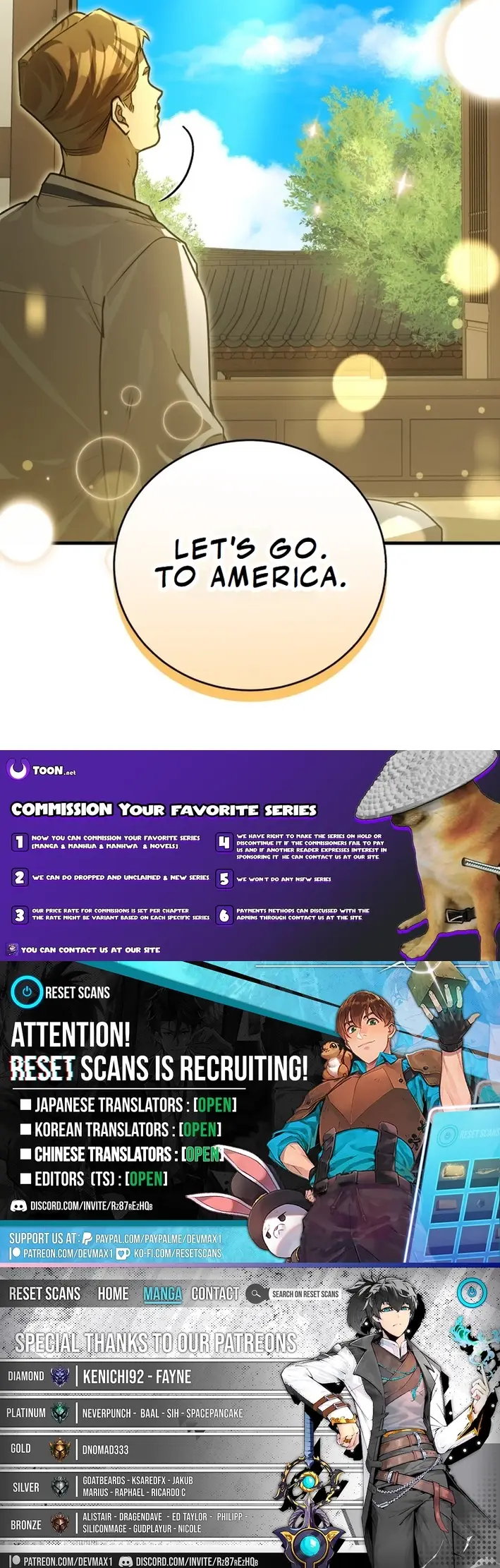 Read The Joseon Prince Who Went to America and Never Returned EN Manga Online