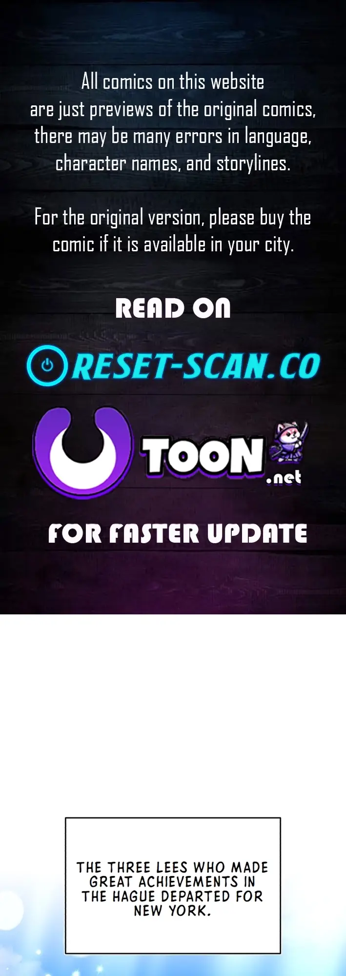 Read The Joseon Prince Who Went to America and Never Returned EN Manga Online