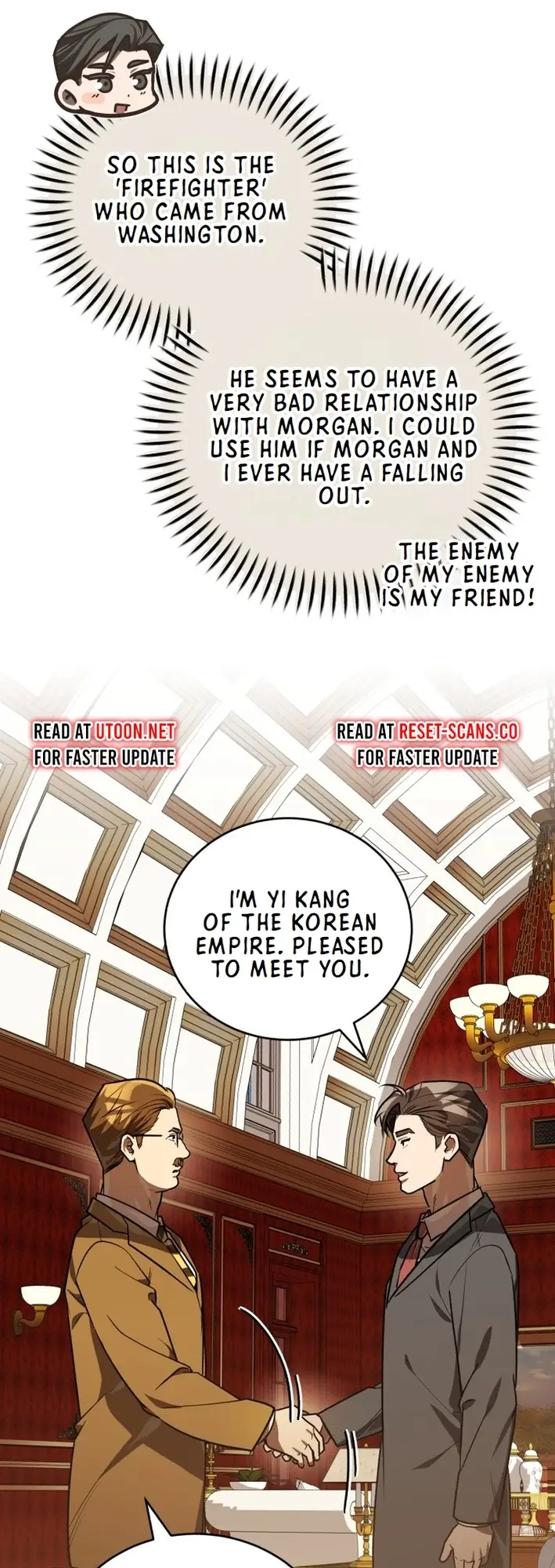 Read The Joseon Prince Who Went to America and Never Returned EN Manga Online