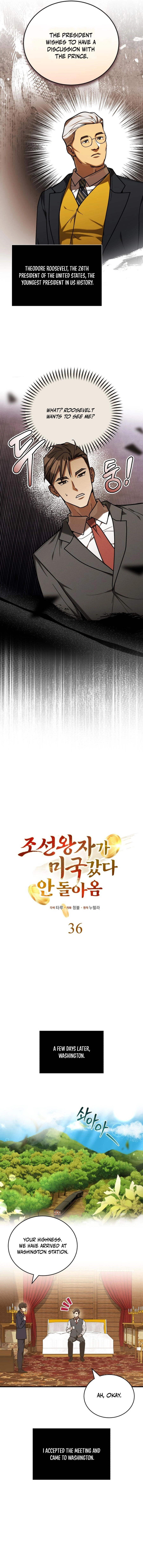 Read The Joseon Prince Who Went to America and Never Returned EN Manga Online