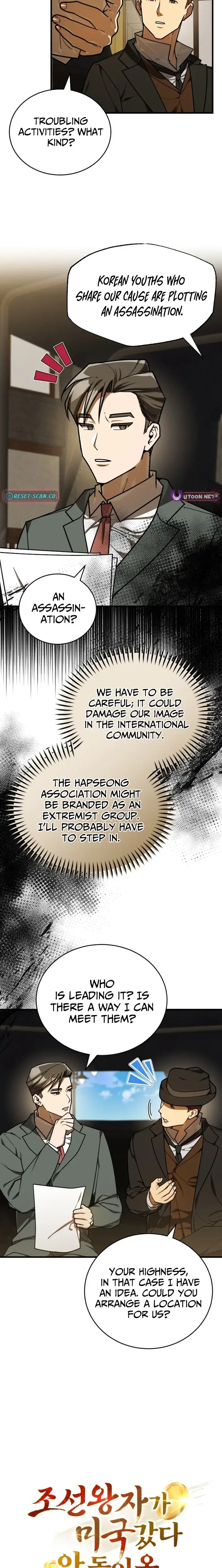 Read The Joseon Prince Who Went to America and Never Returned EN Manga Online