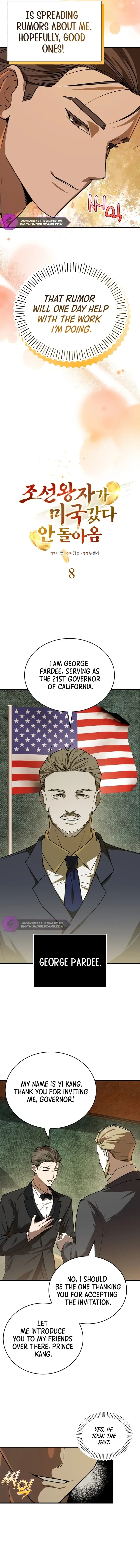 Read The Joseon Prince Who Went to America and Never Returned EN Manga Online