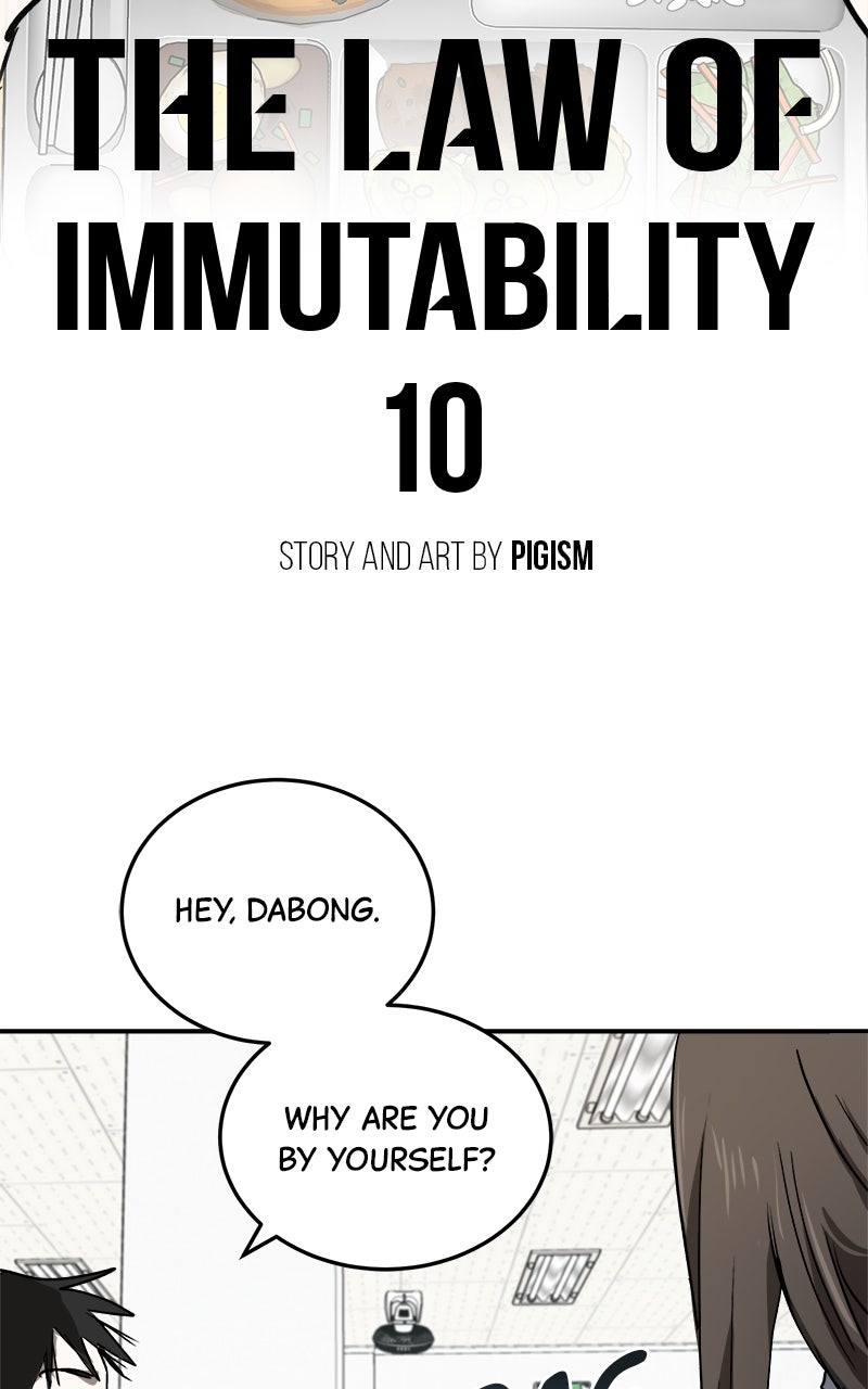 Read The Law of Immutability EN Manga Online