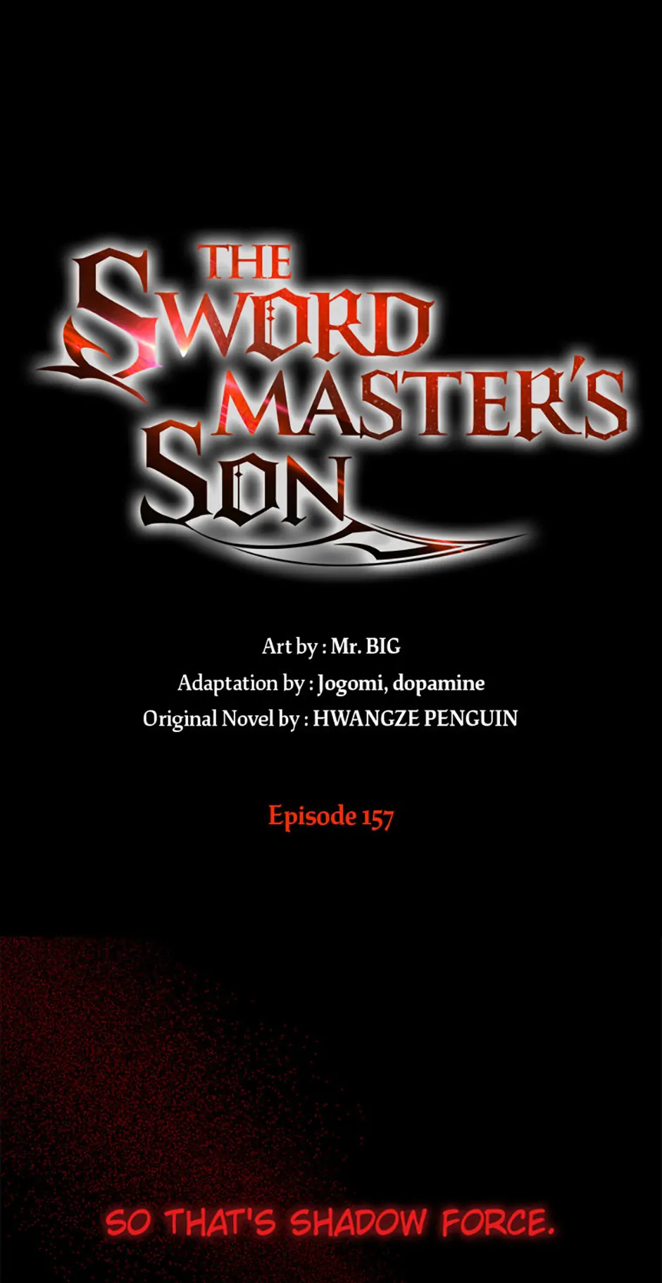 Read The Swordmaster's Son EN Manga Online