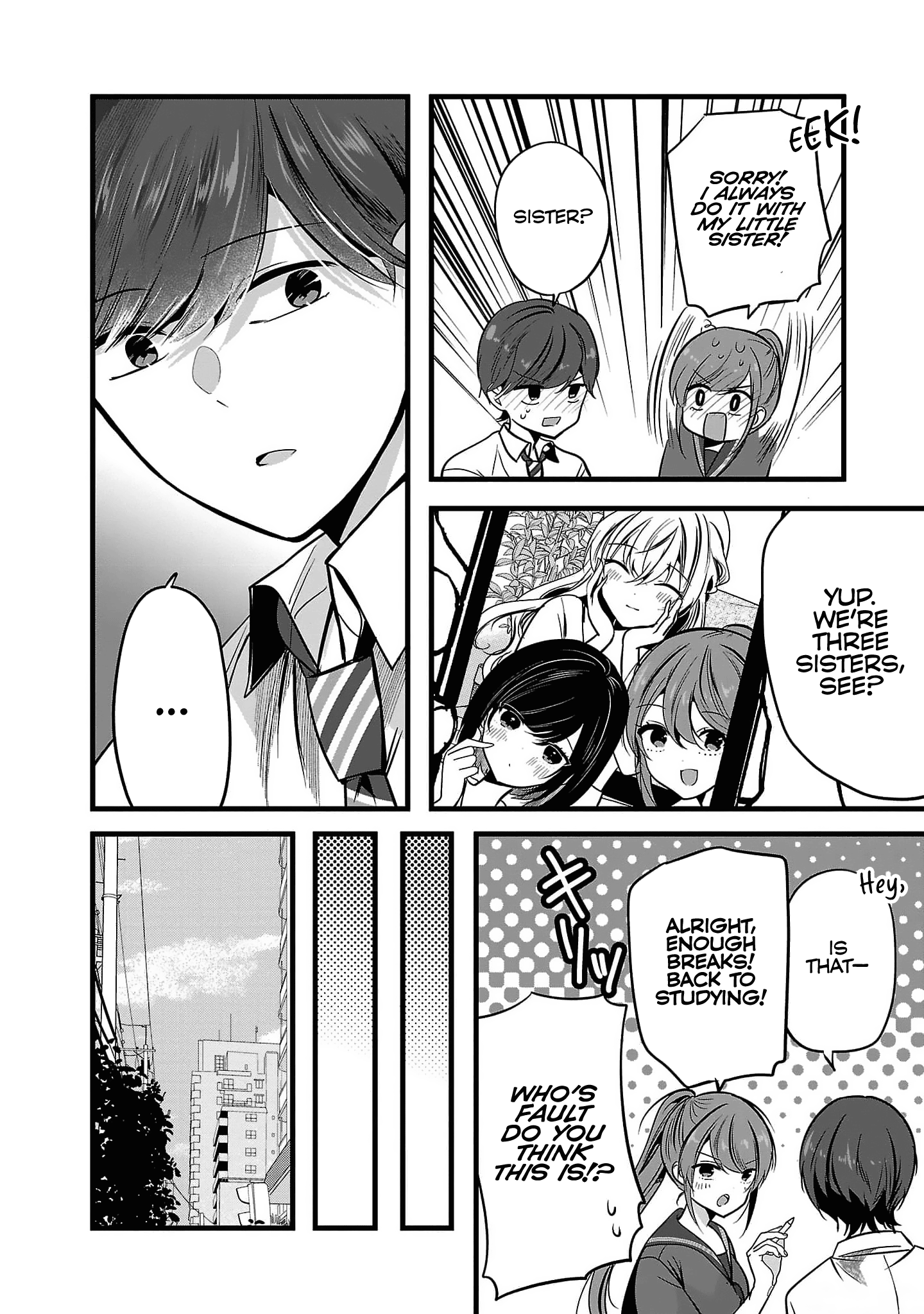 Read Three Sisters in Love with You EN Manga Online