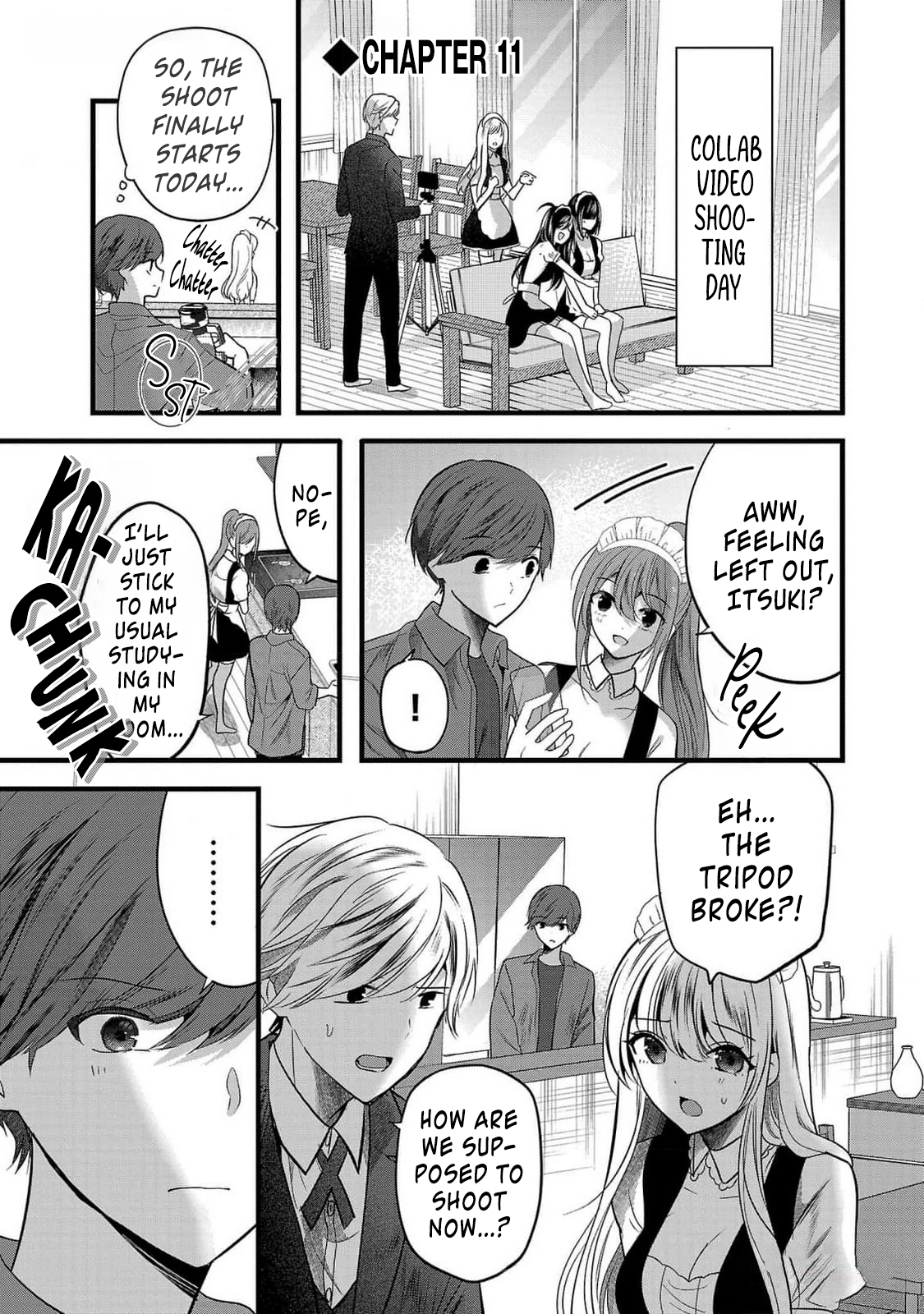 Read Three Sisters in Love with You EN Manga Online