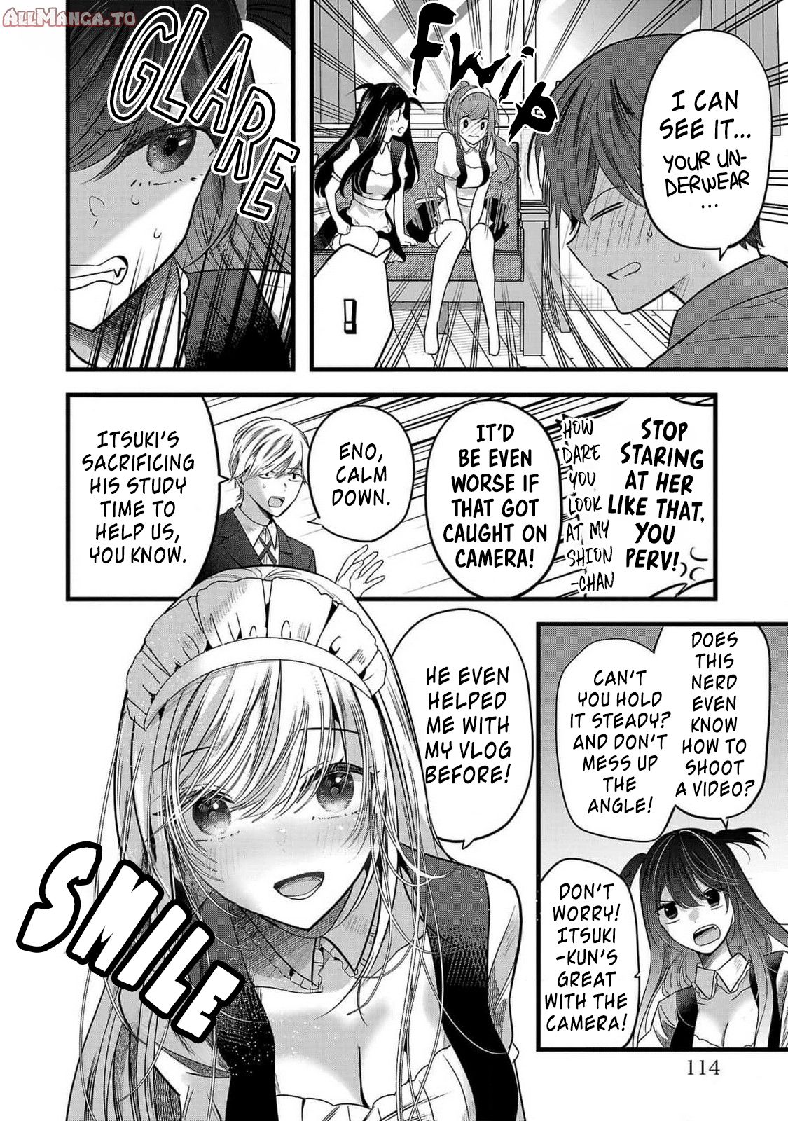 Read Three Sisters in Love with You EN Manga Online