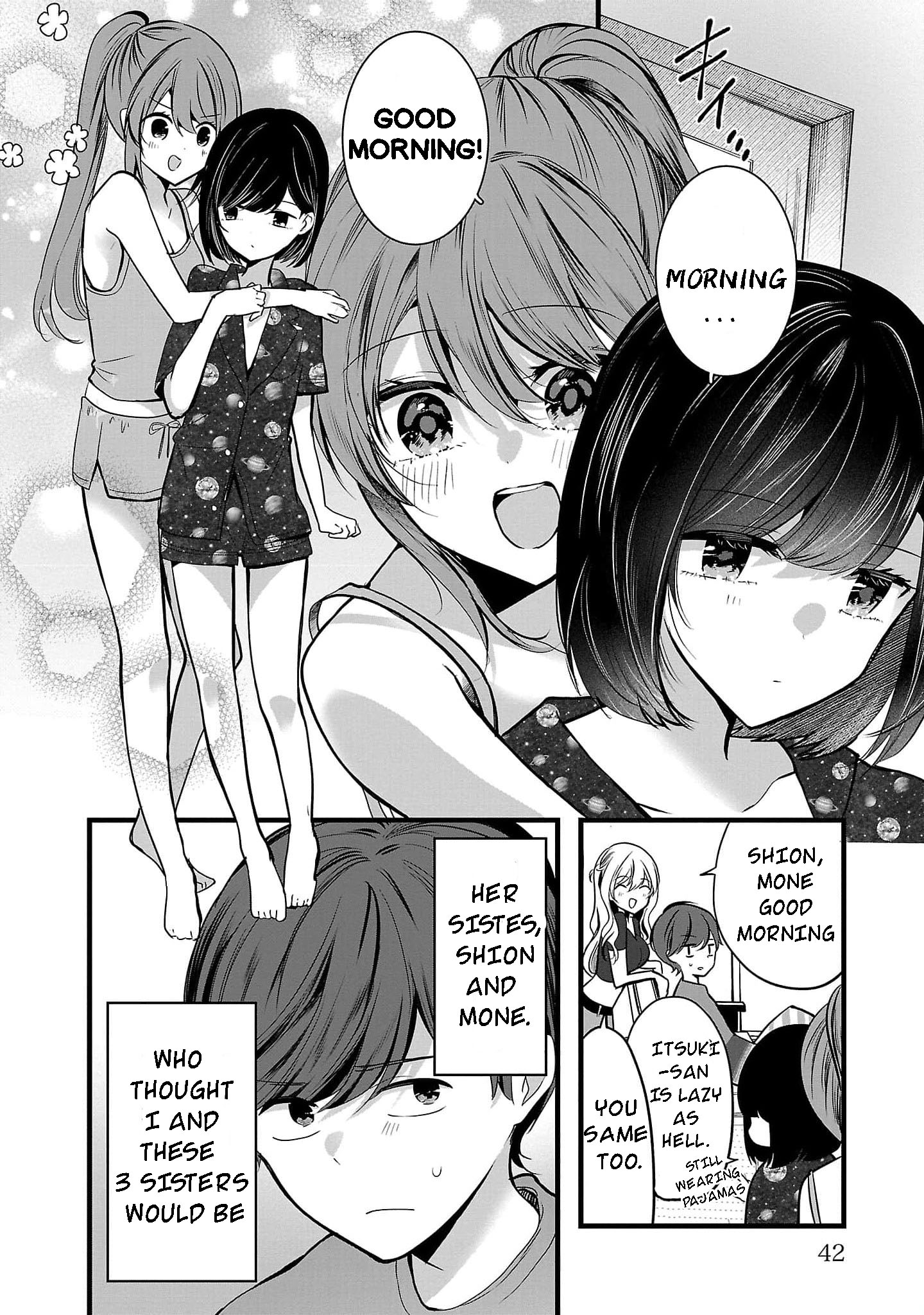 Read Three Sisters in Love with You EN Manga Online