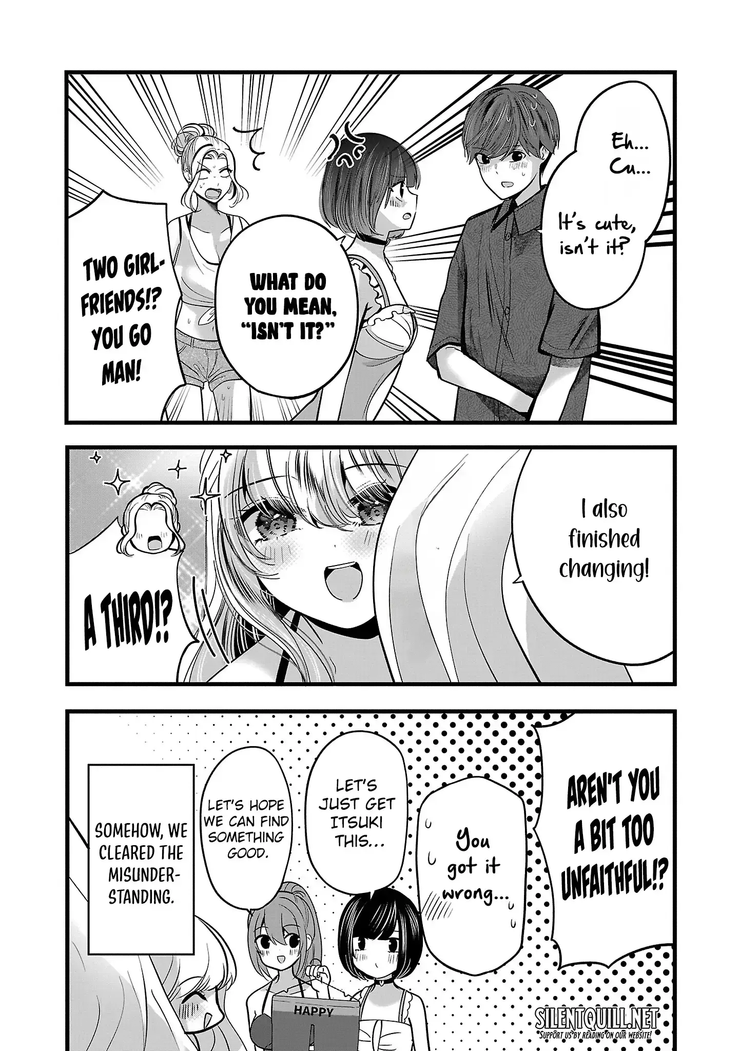 Read Three Sisters in Love with You EN Manga Online