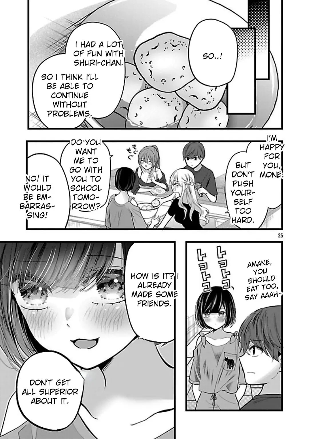 Read Three Sisters in Love with You EN Manga Online