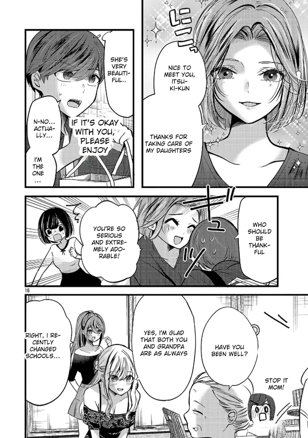 Read Three Sisters in Love with You EN Manga Online