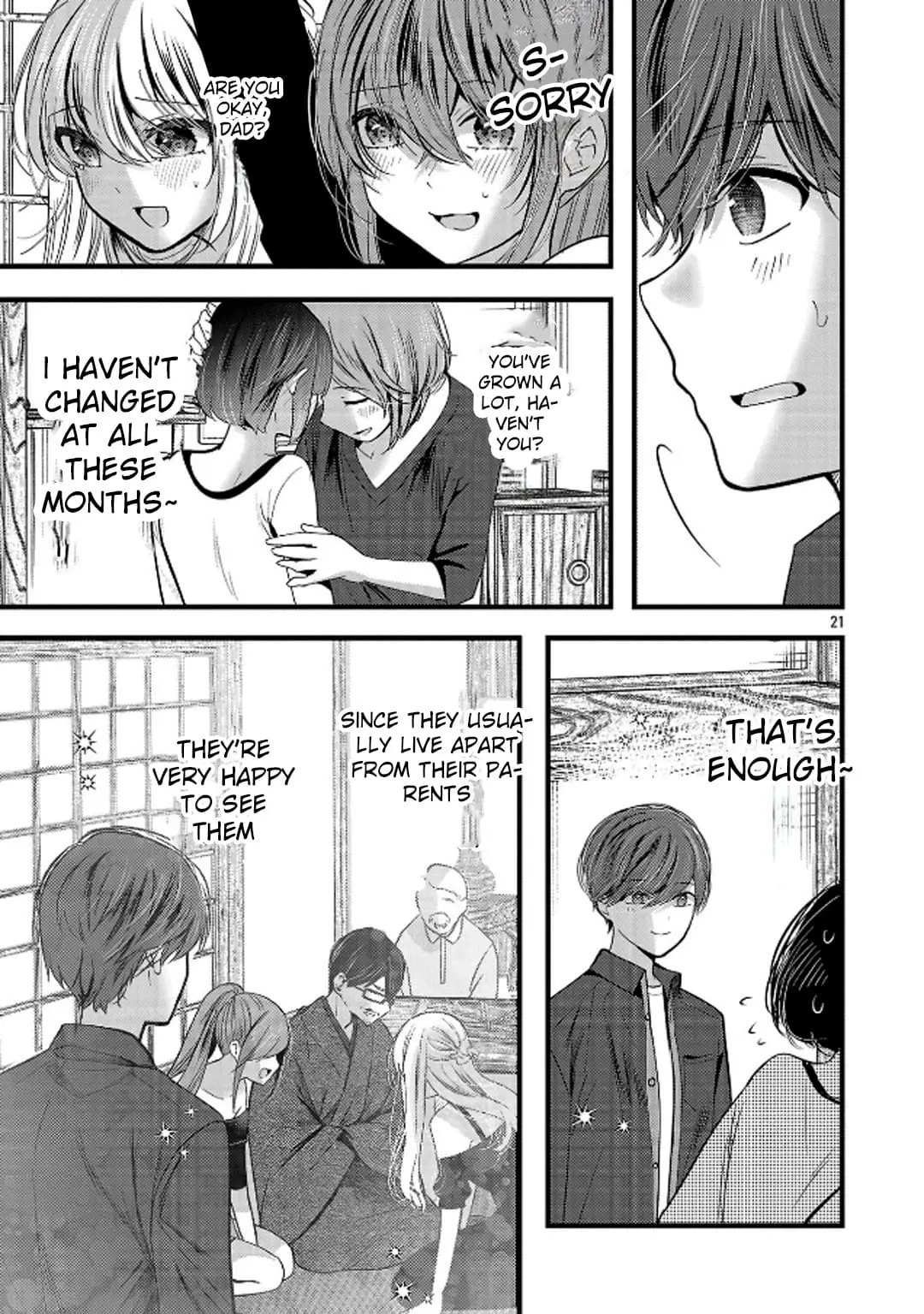 Read Three Sisters in Love with You EN Manga Online