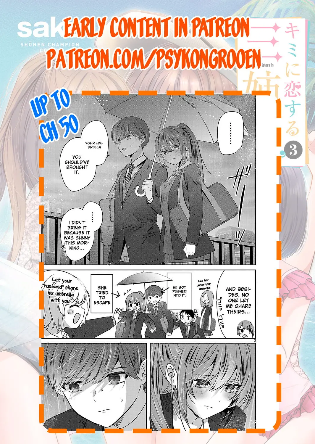 Read Three Sisters in Love with You EN Manga Online