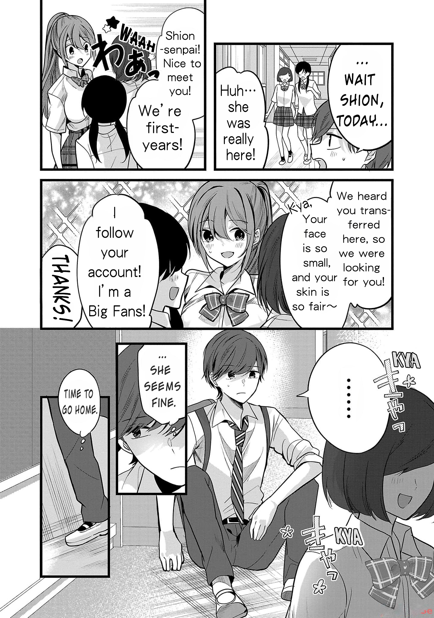 Read Three Sisters in Love with You EN Manga Online
