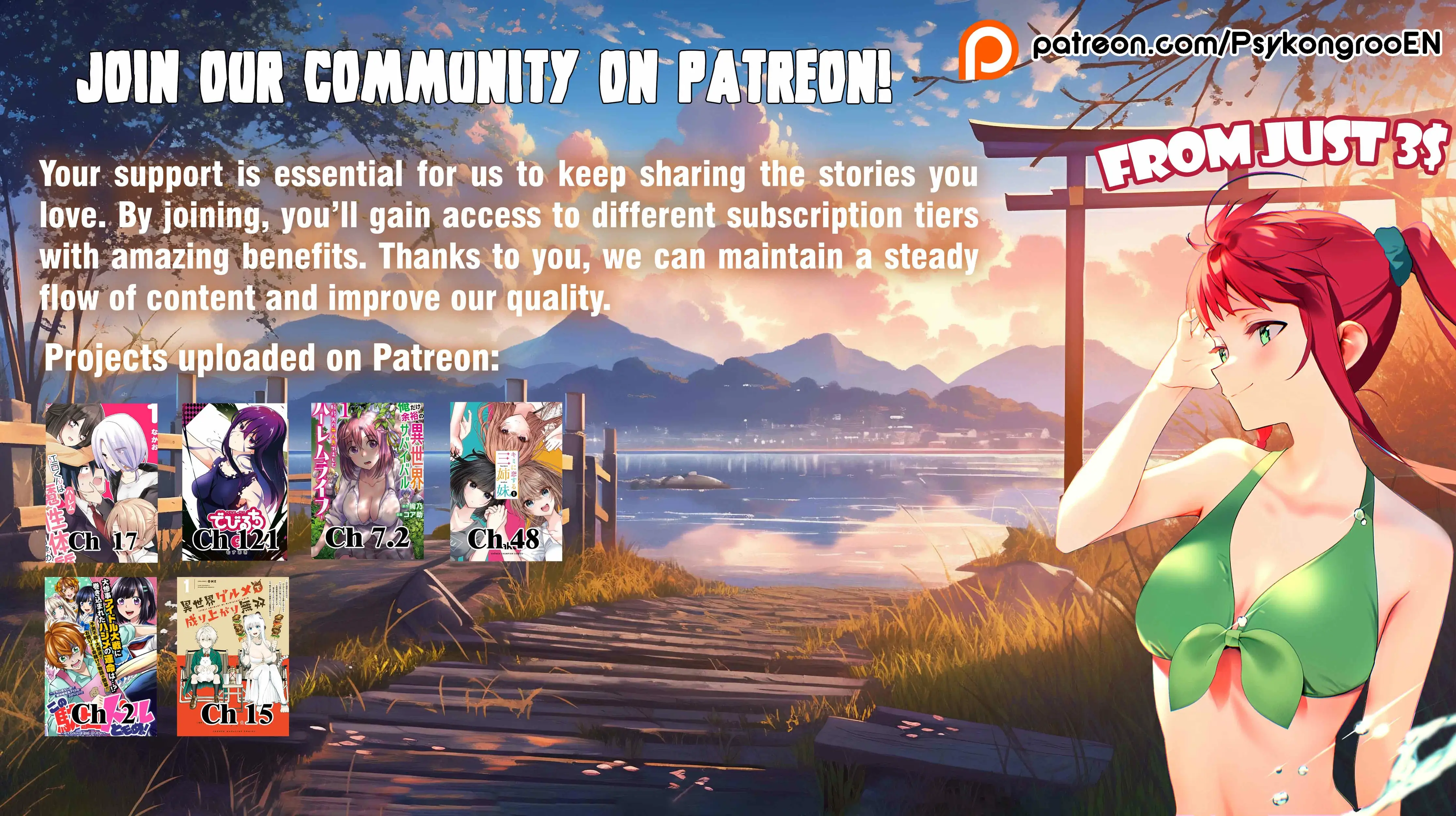 Read Three Sisters in Love with You EN Manga Online