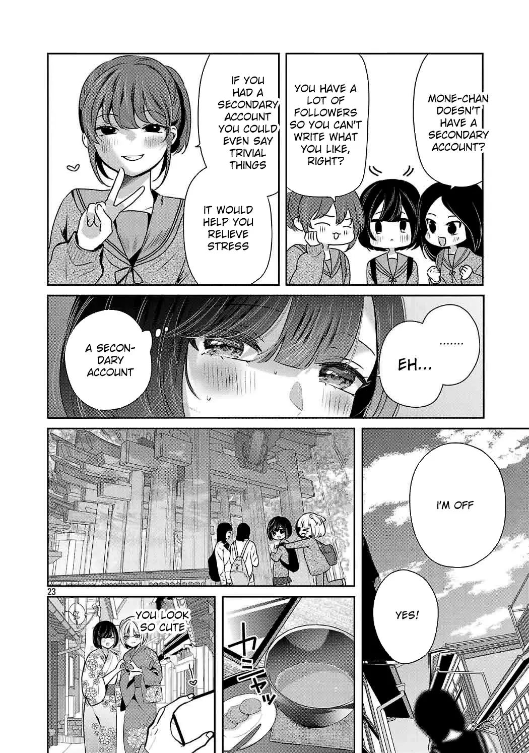 Read Three Sisters in Love with You EN Manga Online