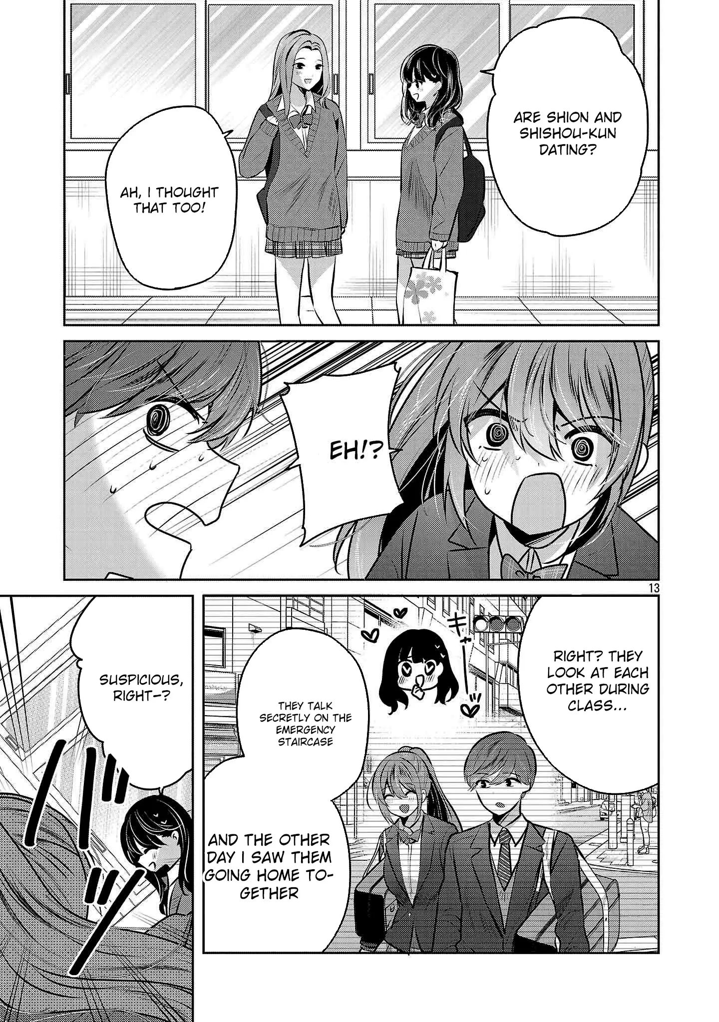 Read Three Sisters in Love with You EN Manga Online