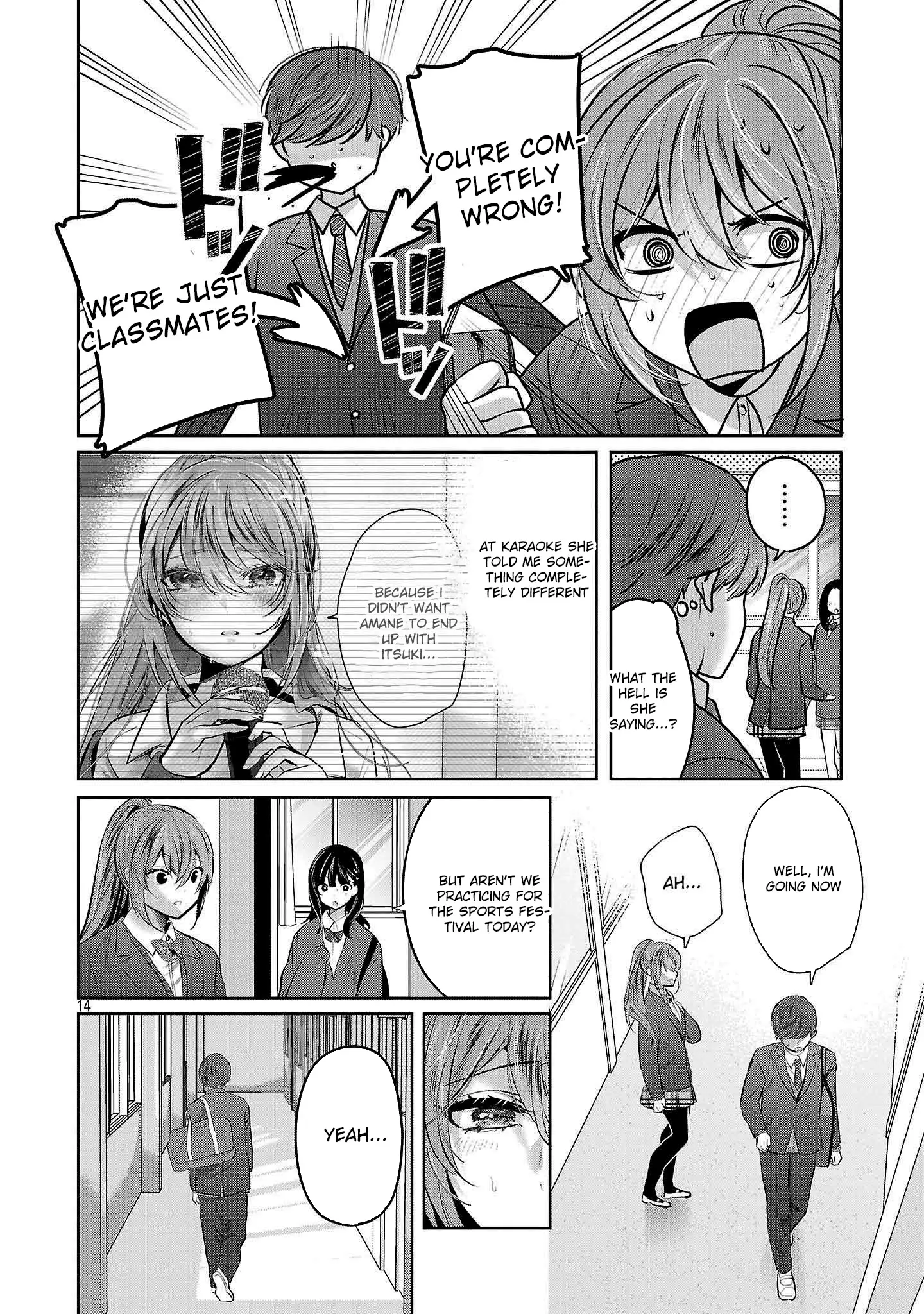 Read Three Sisters in Love with You EN Manga Online