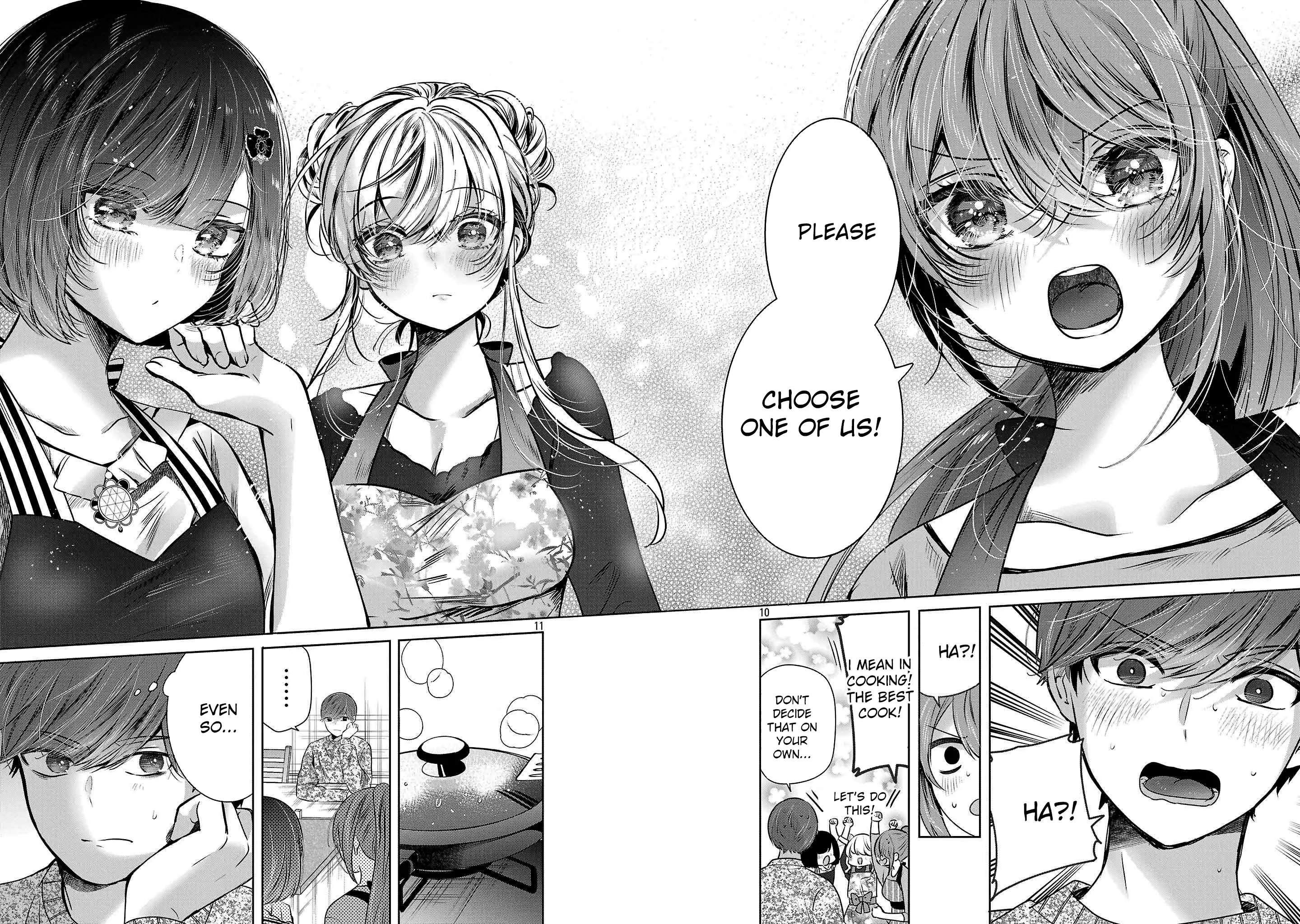 Read Three Sisters in Love with You EN Manga Online