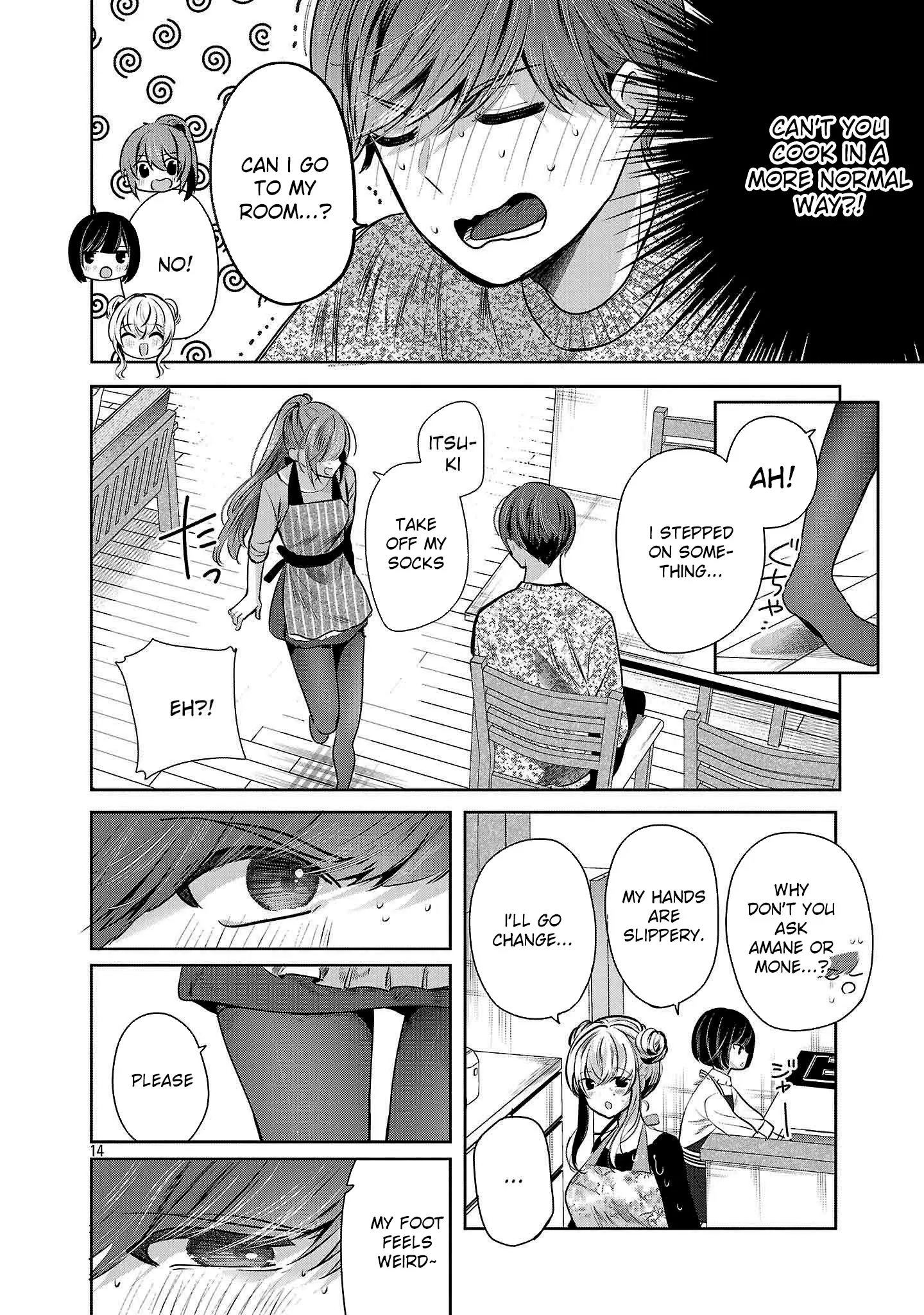 Read Three Sisters in Love with You EN Manga Online