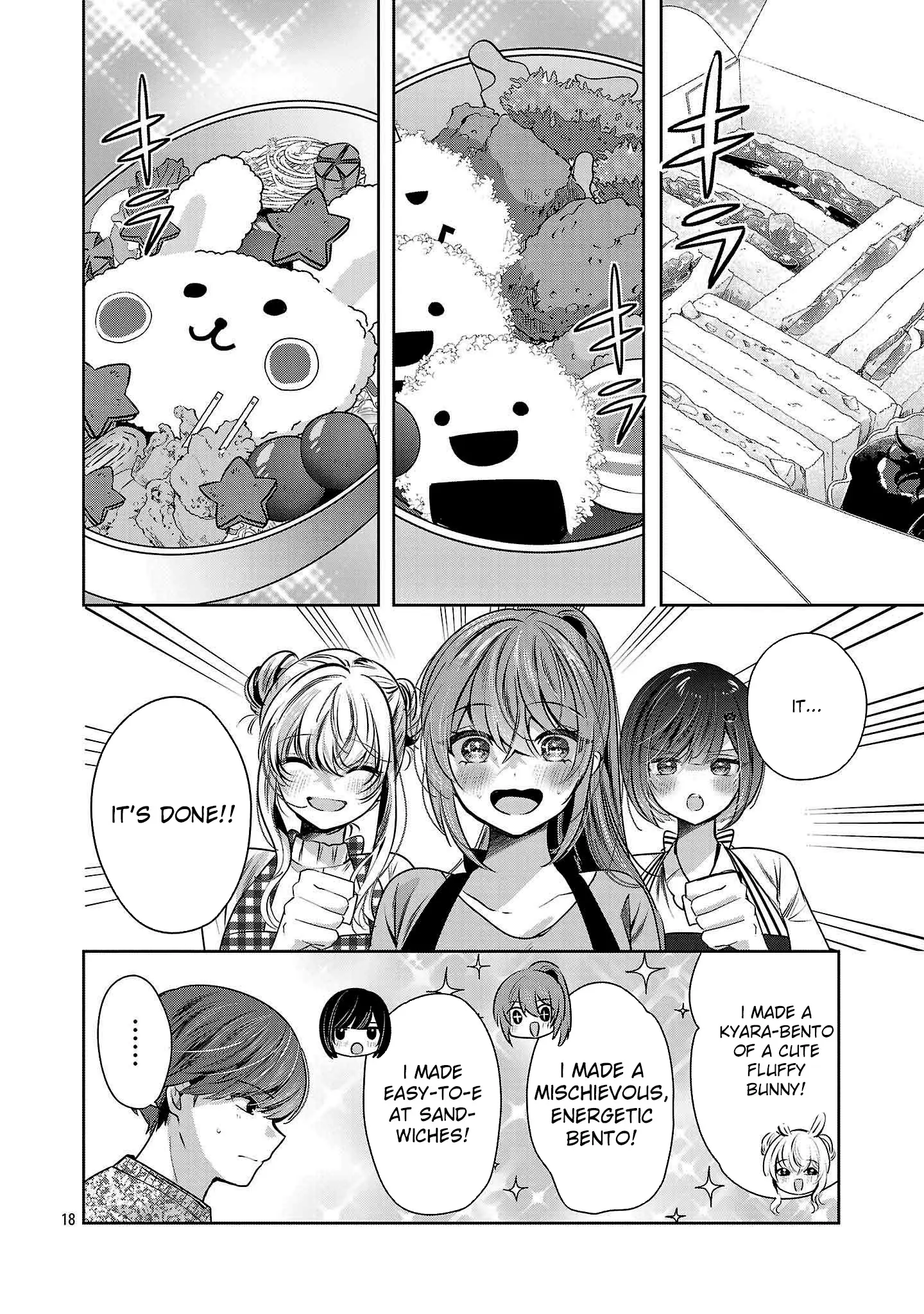 Read Three Sisters in Love with You EN Manga Online