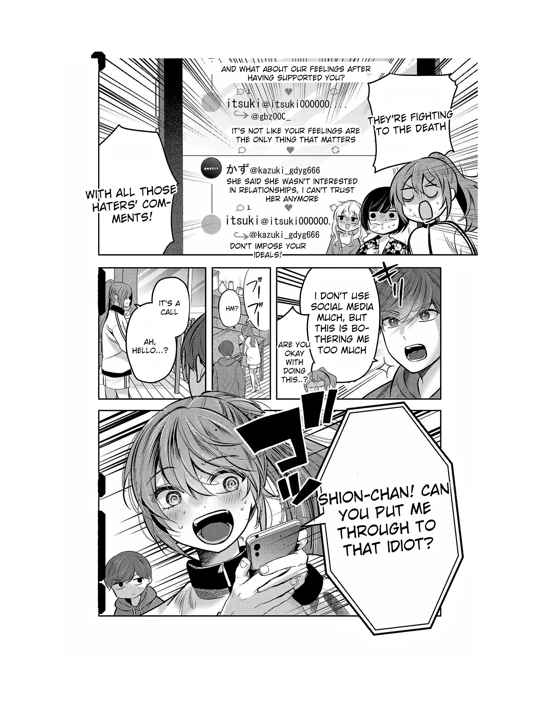 Read Three Sisters in Love with You EN Manga Online