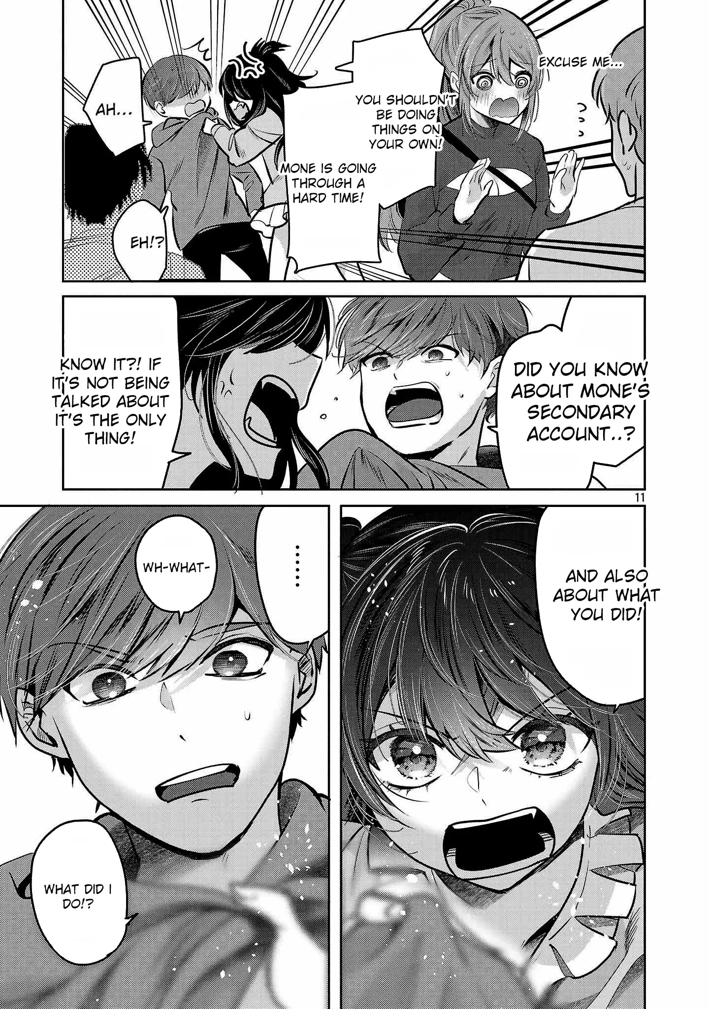 Read Three Sisters in Love with You EN Manga Online