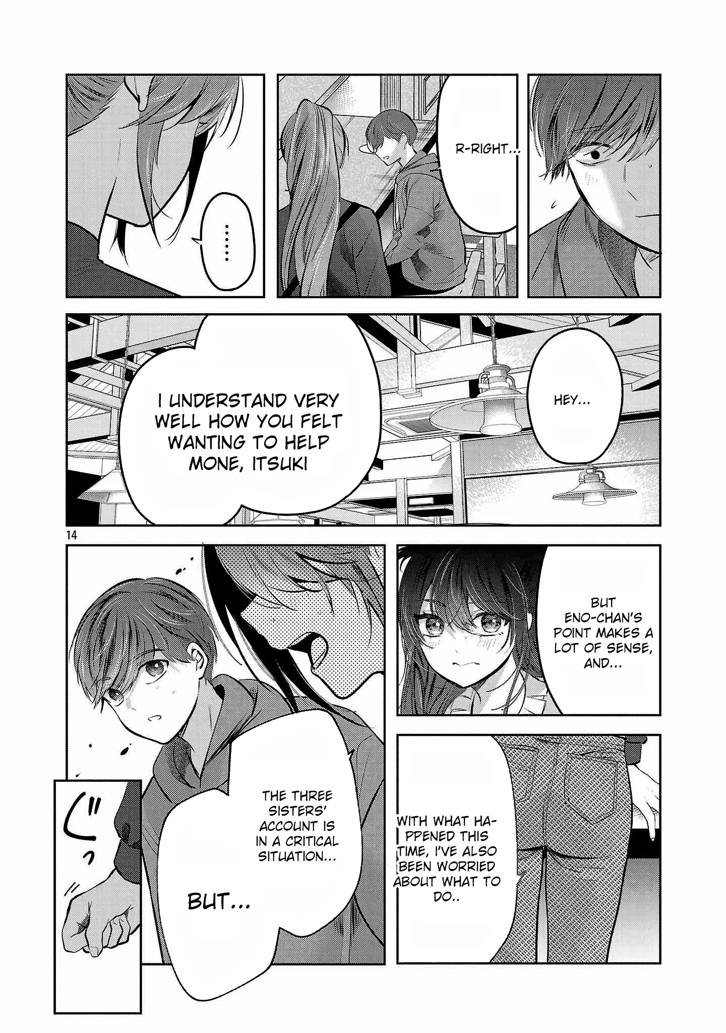 Read Three Sisters in Love with You EN Manga Online