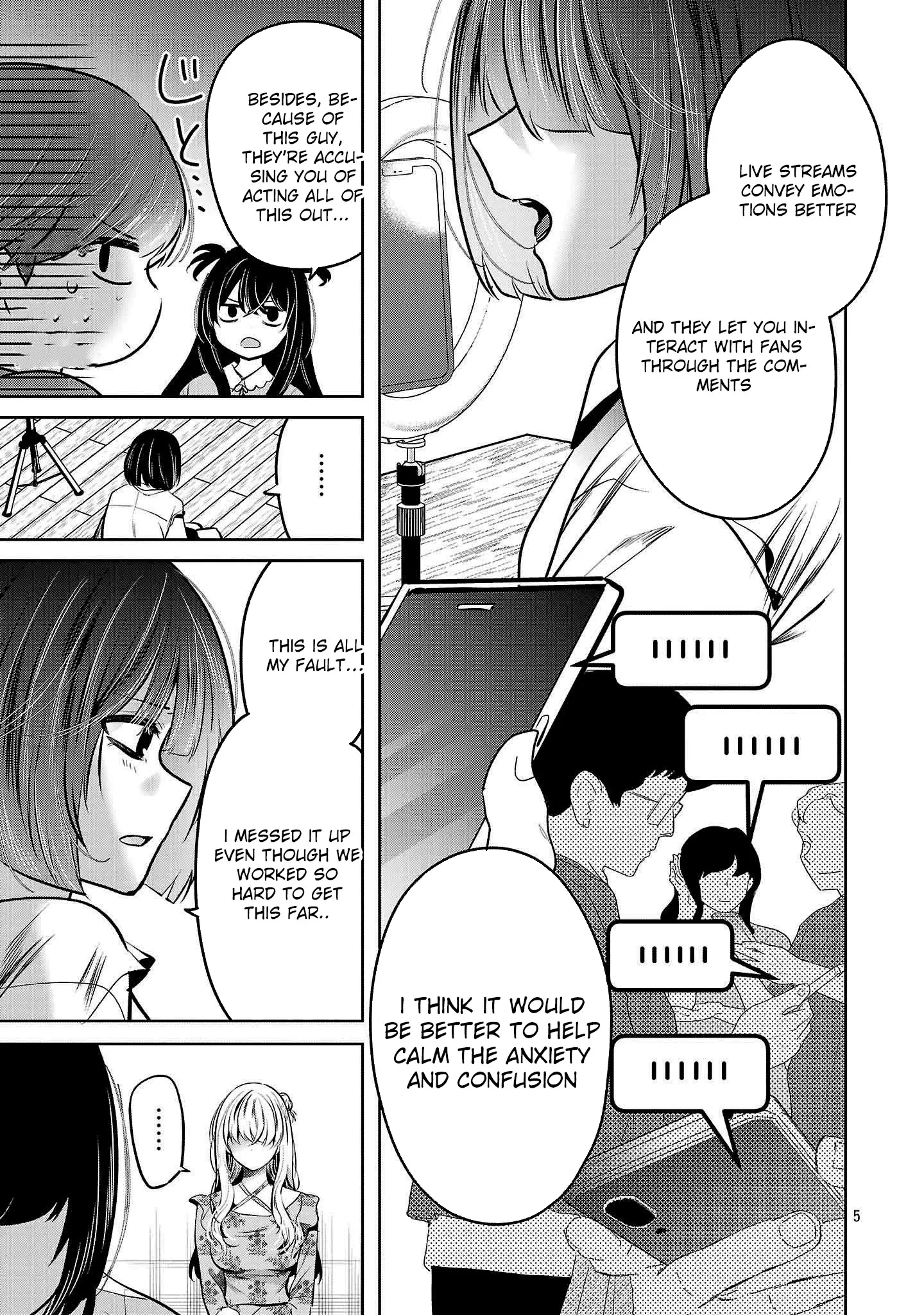 Read Three Sisters in Love with You EN Manga Online