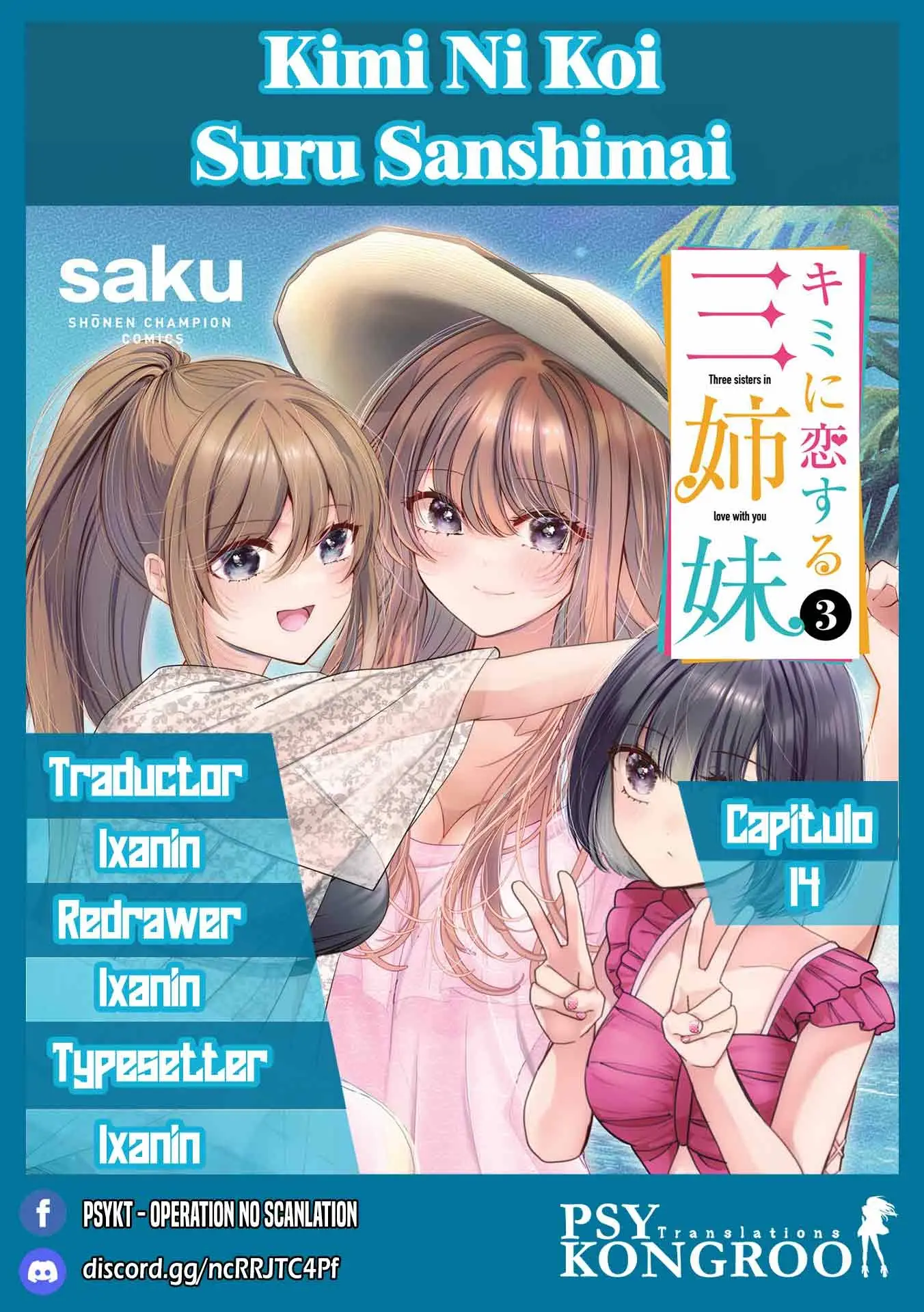 Read Three Sisters in Love with You EN Manga Online