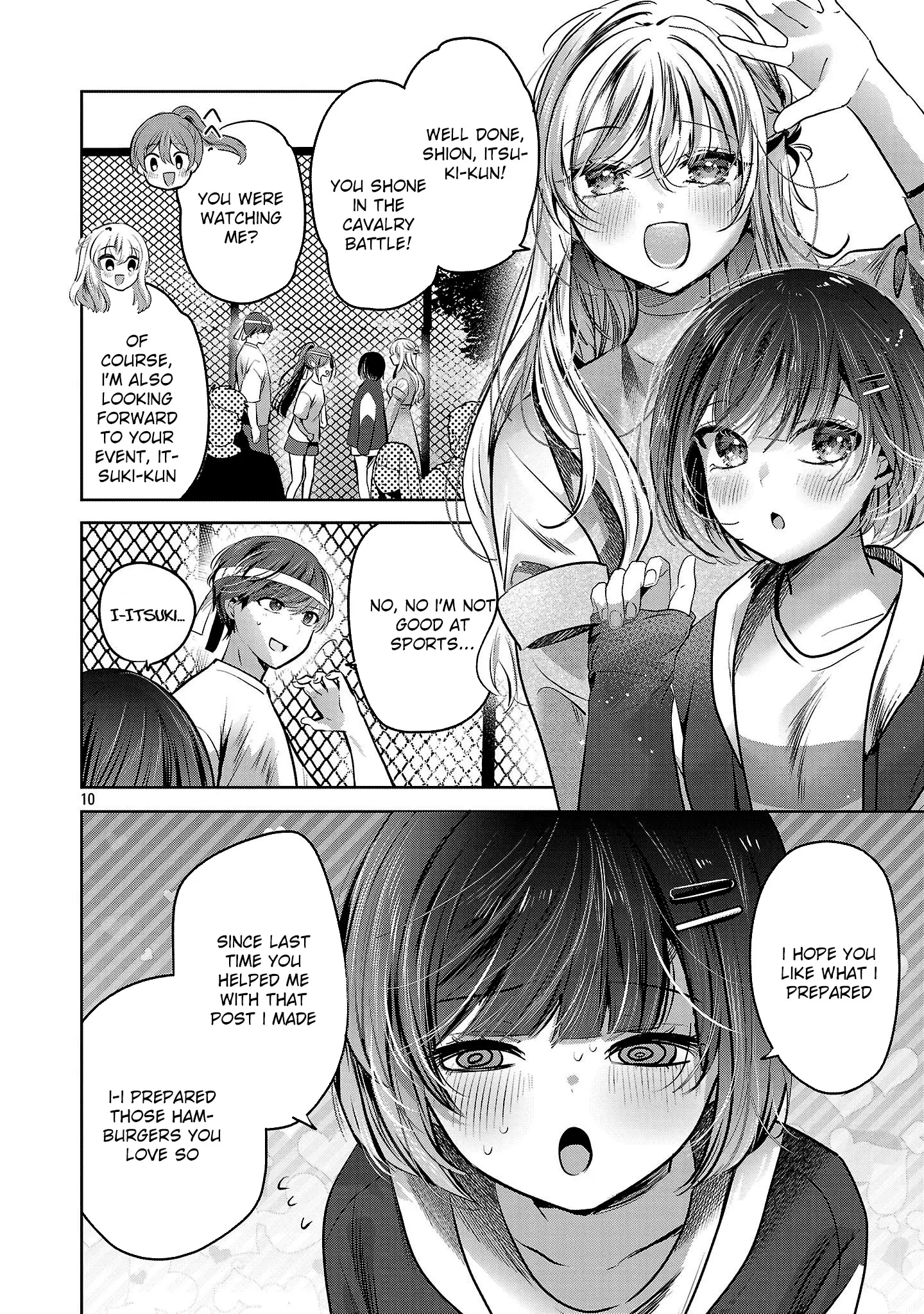 Read Three Sisters in Love with You EN Manga Online