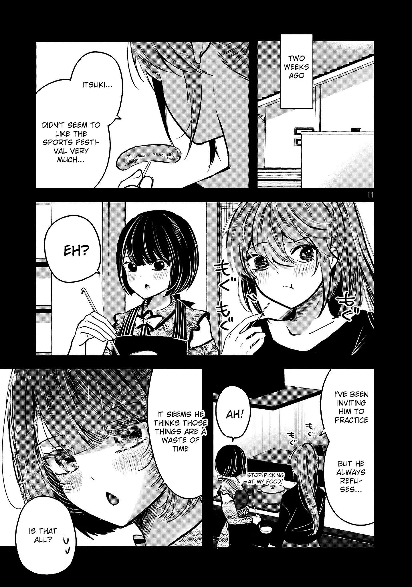 Read Three Sisters in Love with You EN Manga Online