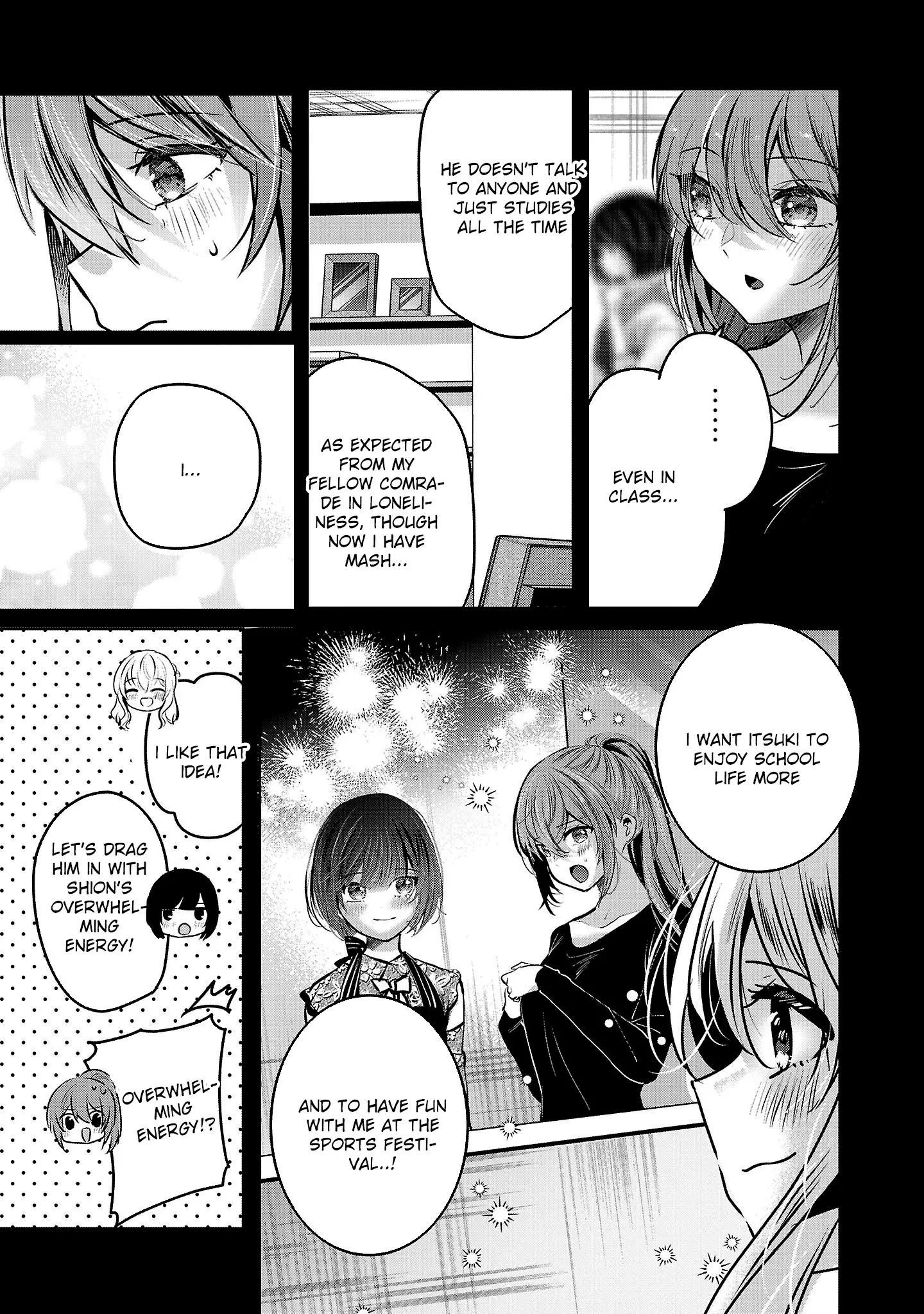 Read Three Sisters in Love with You EN Manga Online