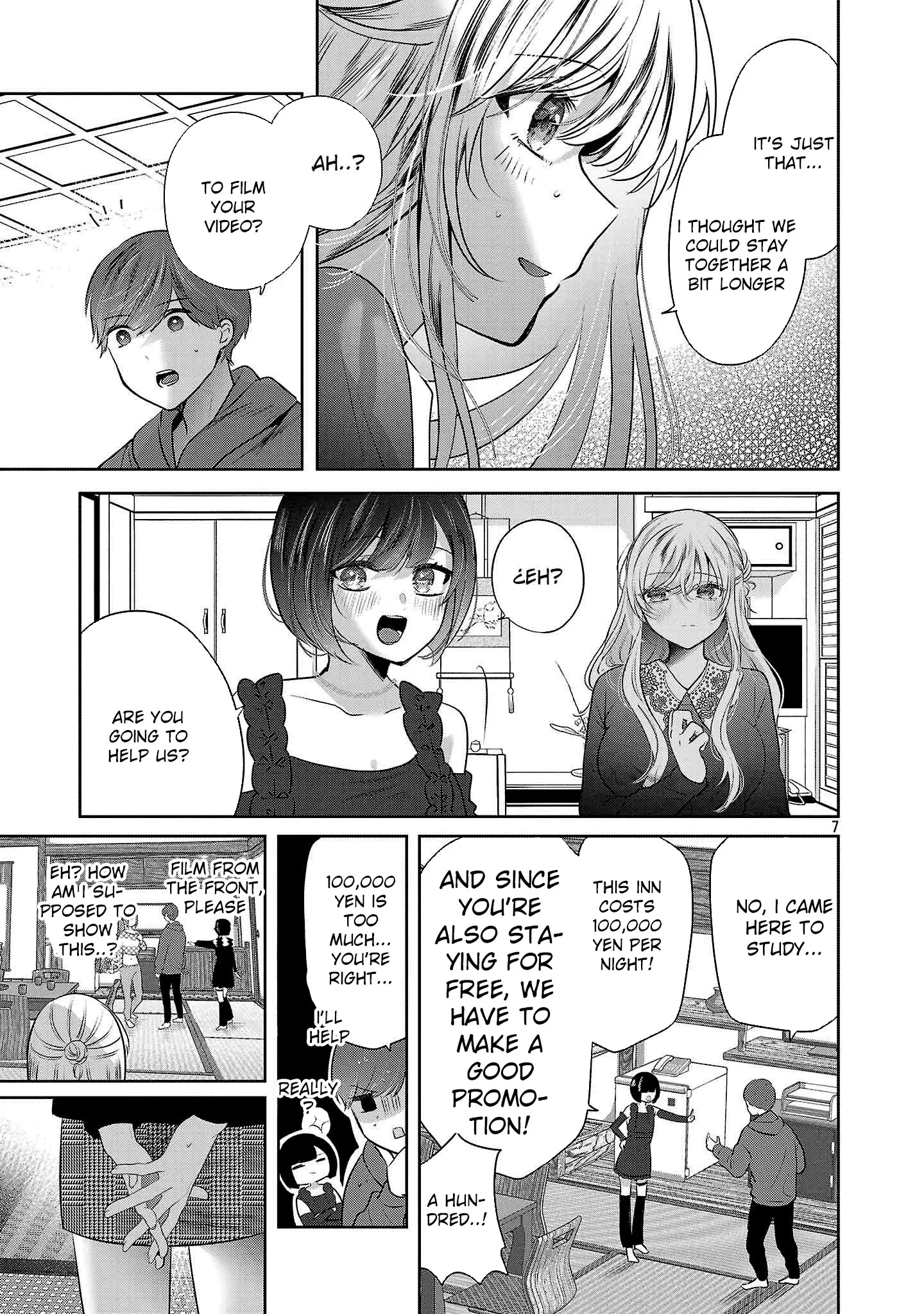 Read Three Sisters in Love with You EN Manga Online