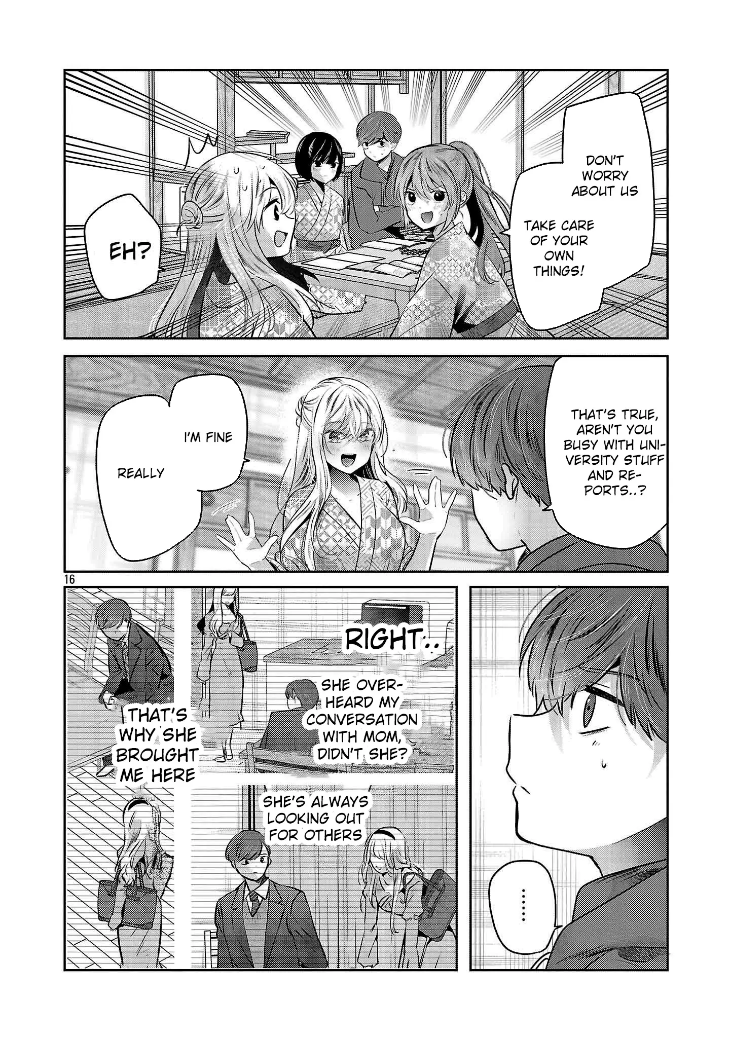 Read Three Sisters in Love with You EN Manga Online