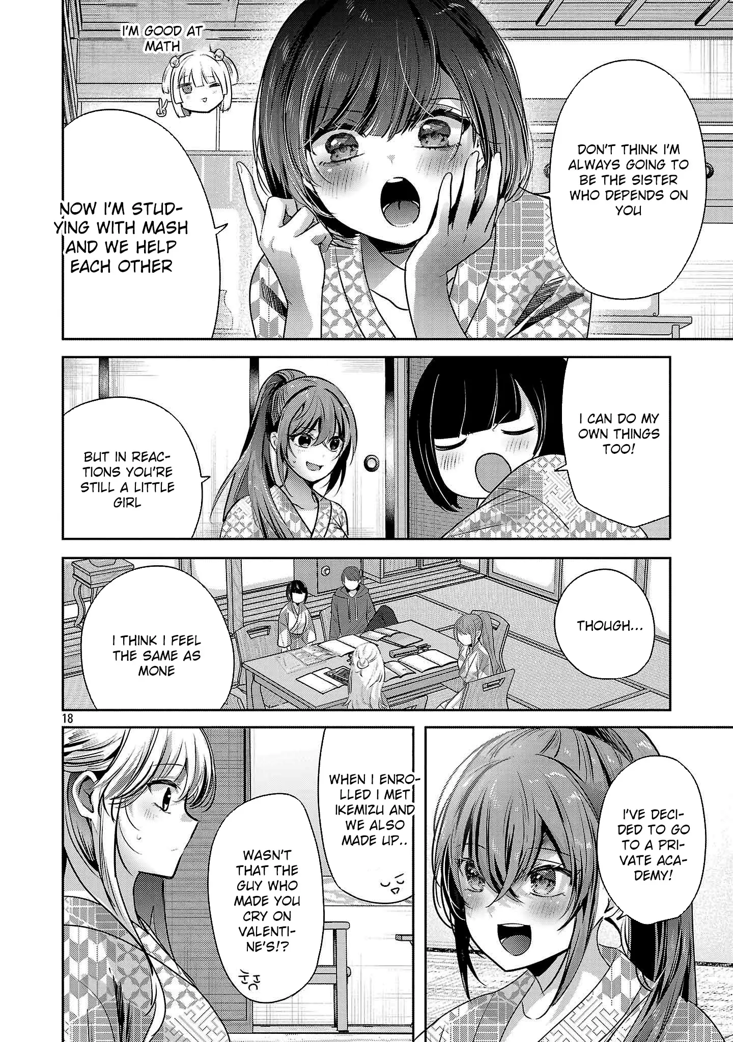 Read Three Sisters in Love with You EN Manga Online