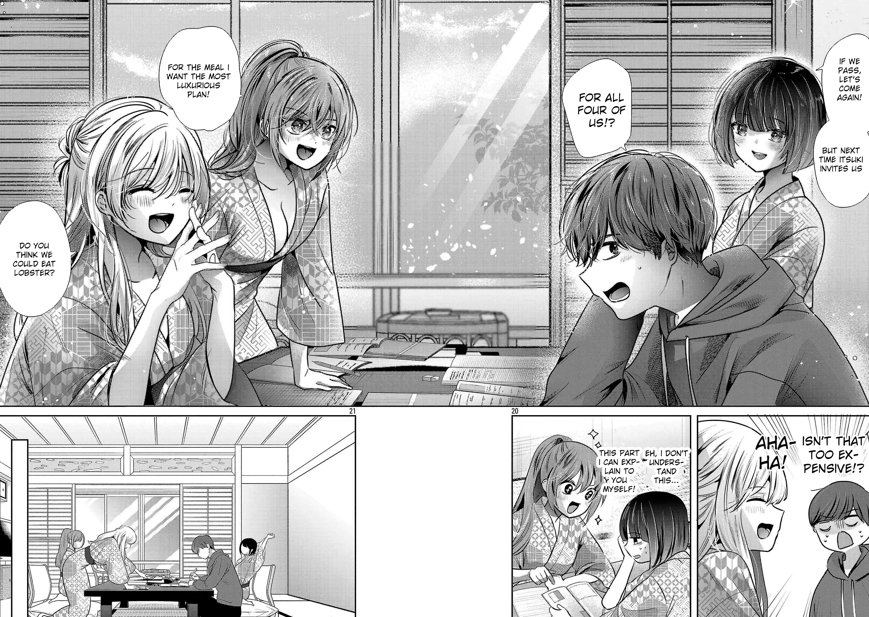 Read Three Sisters in Love with You EN Manga Online