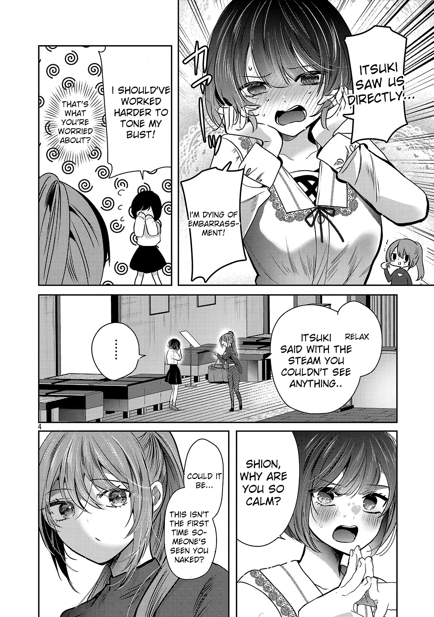 Read Three Sisters in Love with You EN Manga Online