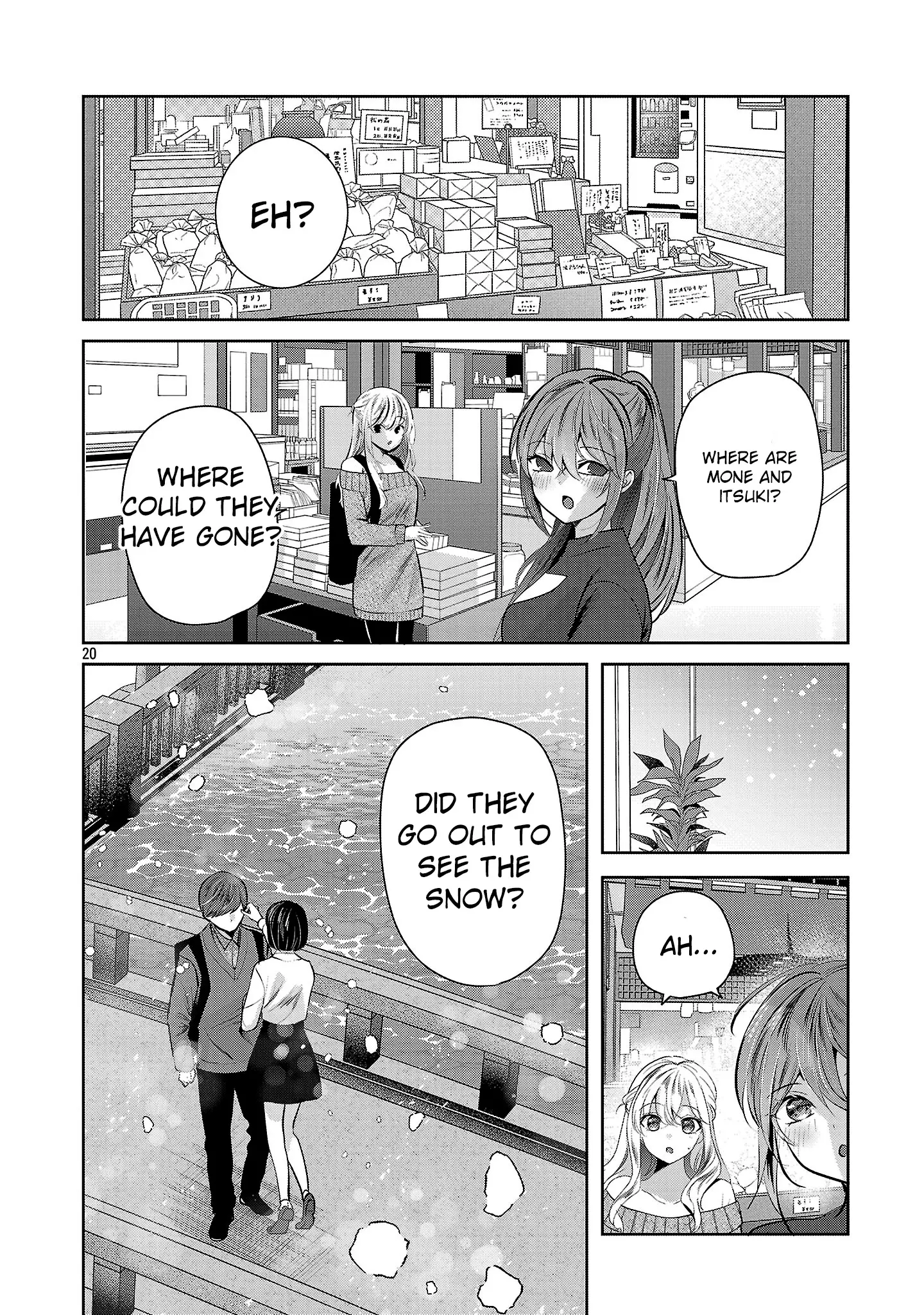 Read Three Sisters in Love with You EN Manga Online