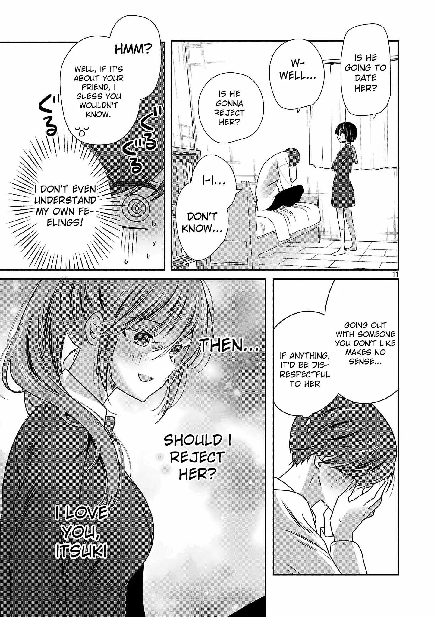 Read Three Sisters in Love with You EN Manga Online