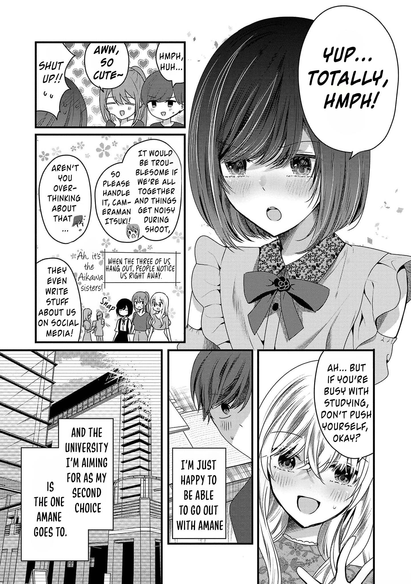 Read Three Sisters in Love with You EN Manga Online