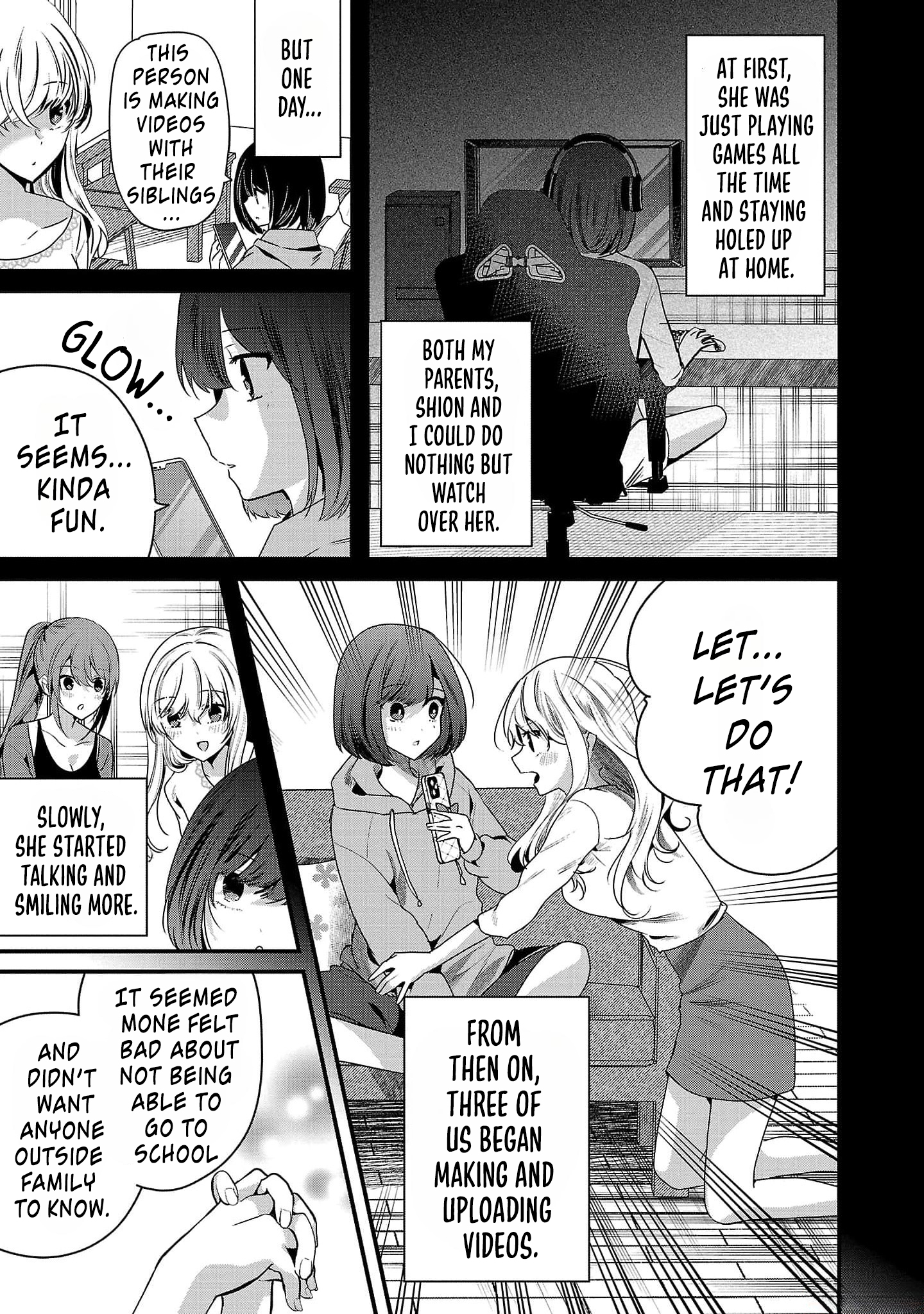 Read Three Sisters in Love with You EN Manga Online