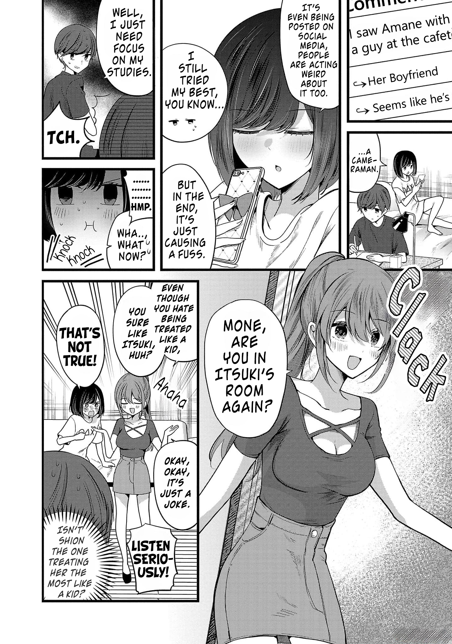 Read Three Sisters in Love with You EN Manga Online