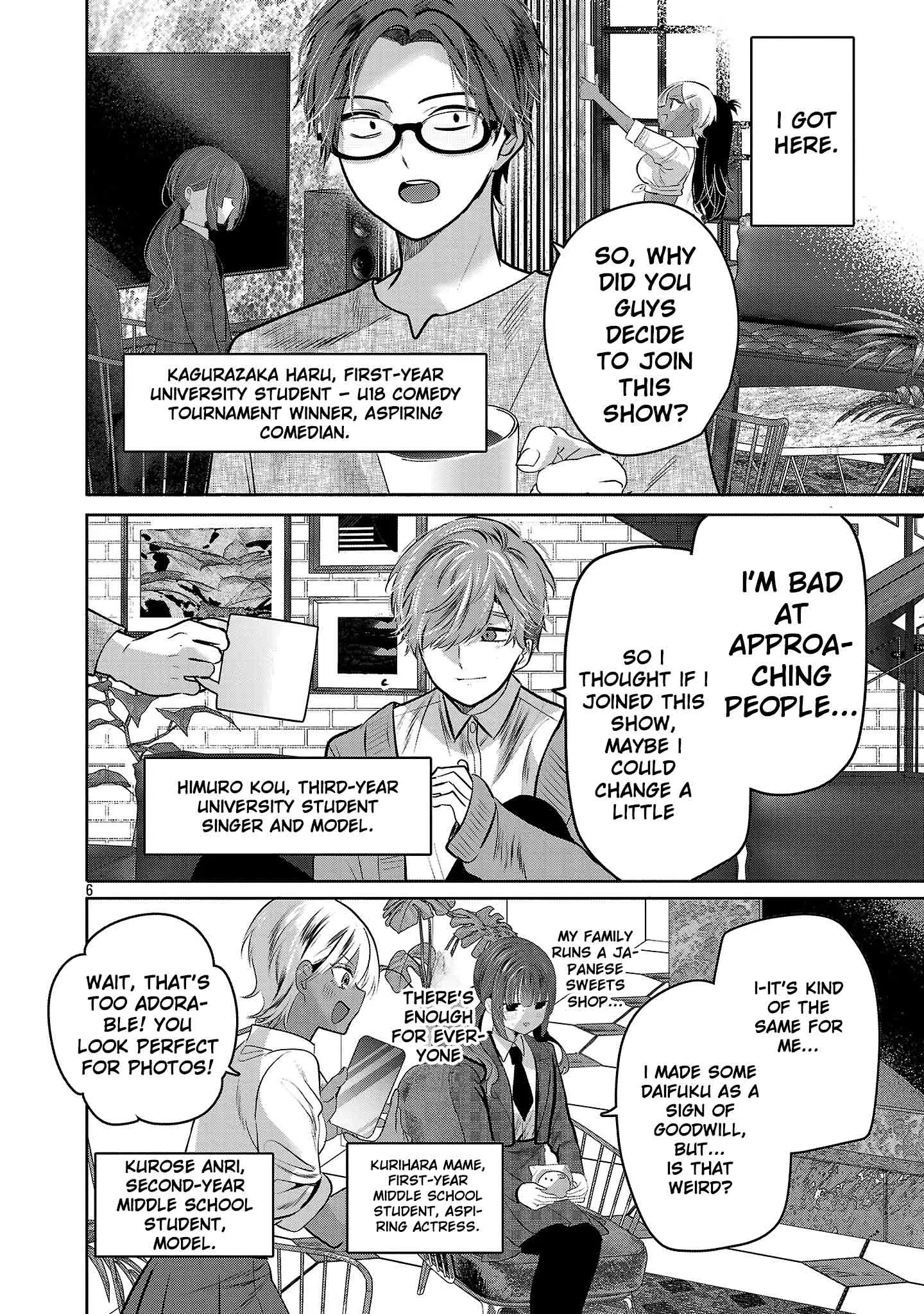 Read Three Sisters in Love with You EN Manga Online